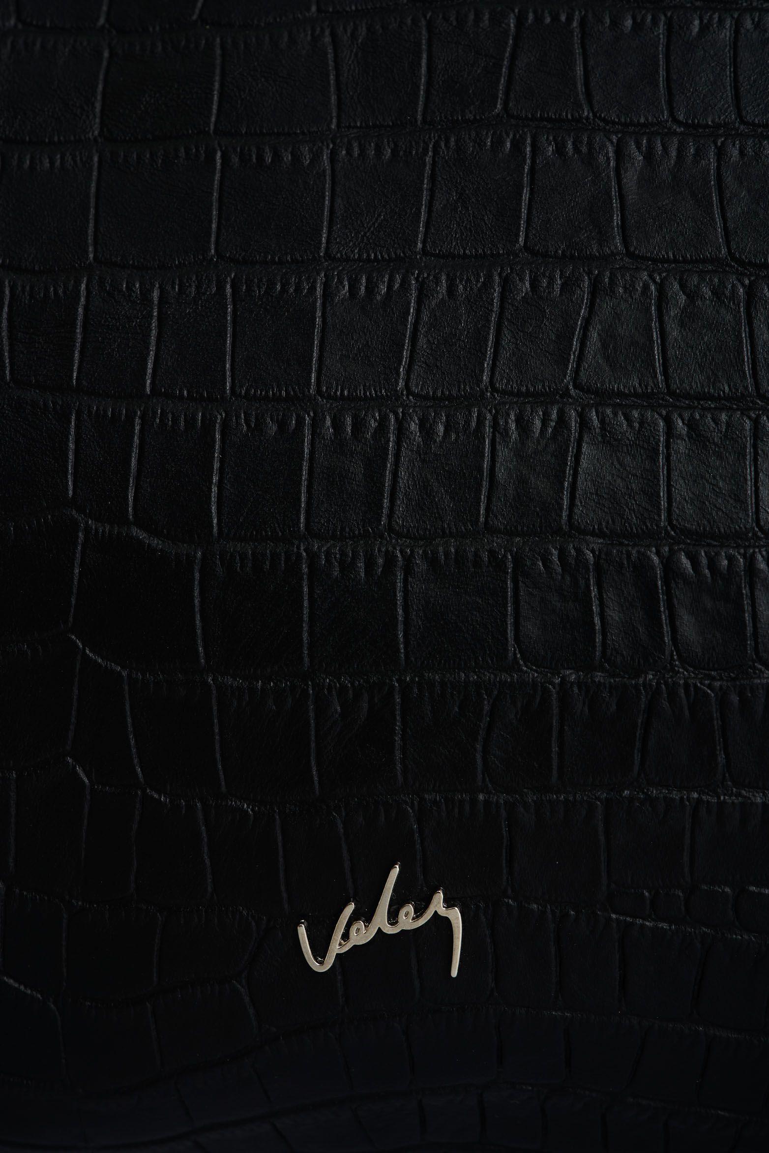 Vélez Bowling Petunia 2.0 Cuero Mujer talle Grabado Negro-3