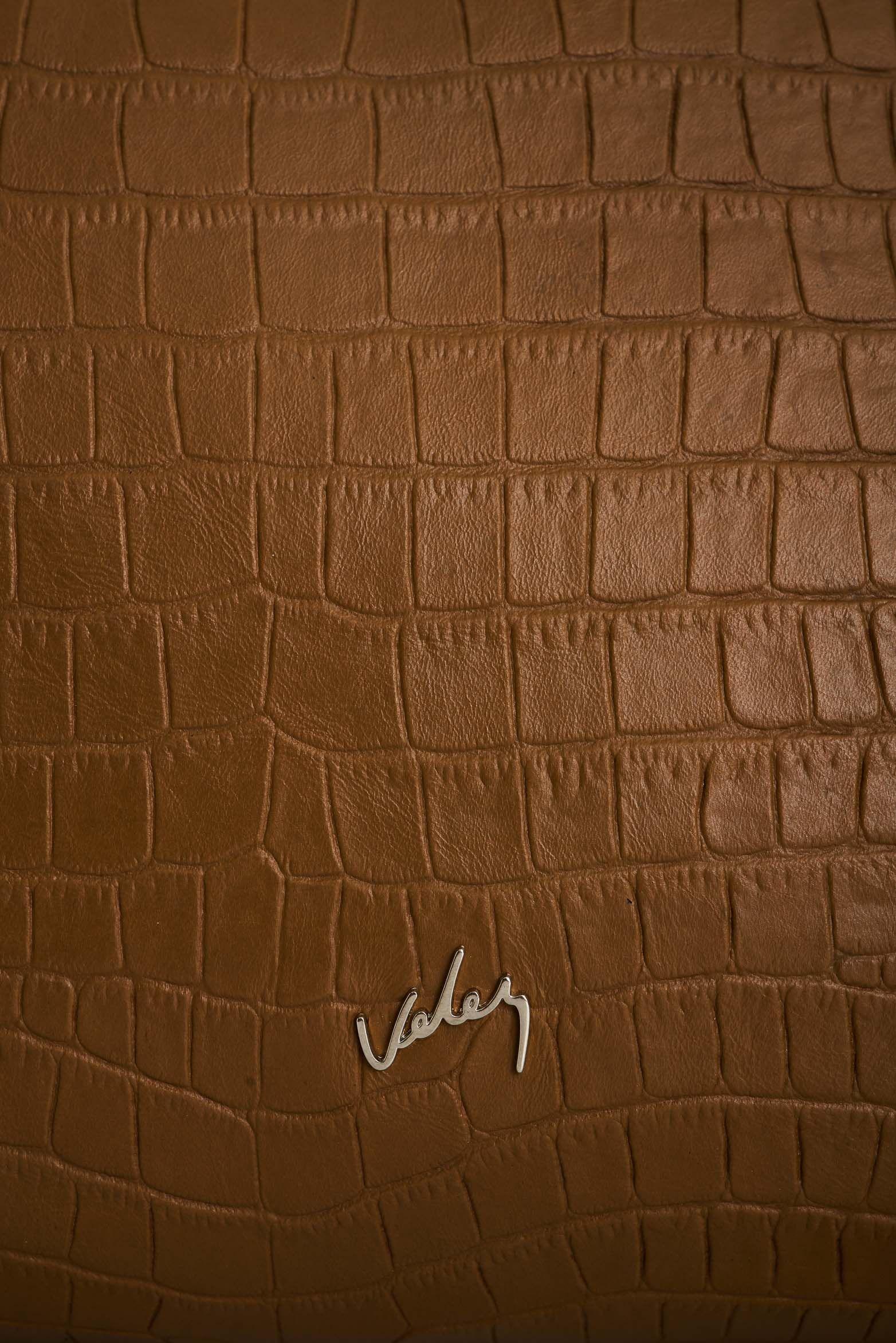 Vélez Bowling Petunia 2.0 Cuero Mujer talle Grabado Miel-3