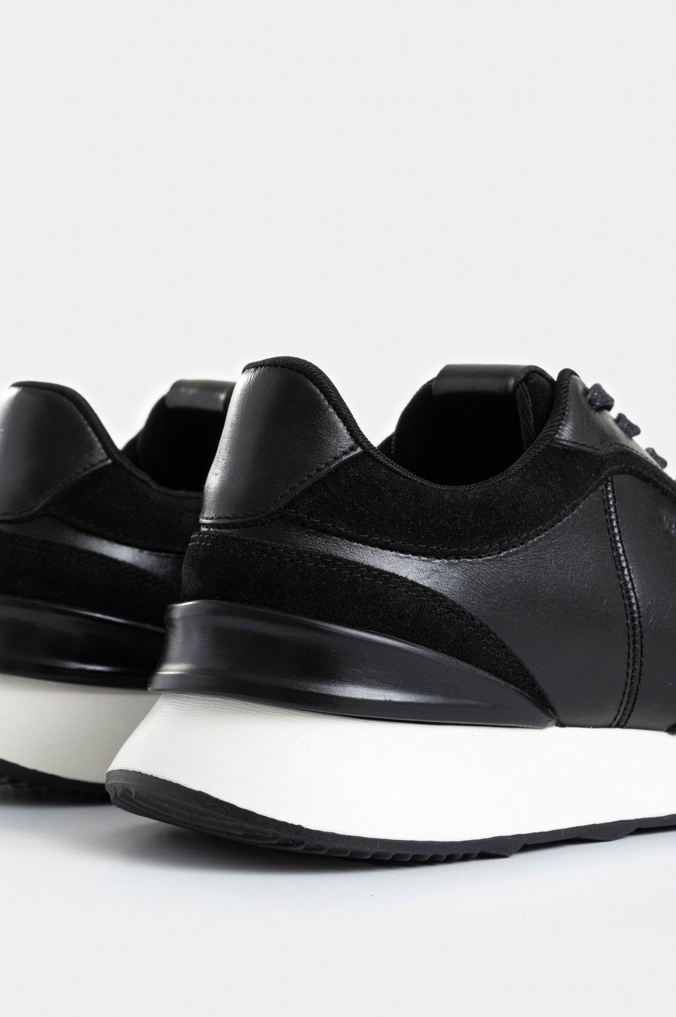 Vélez Zapatillas Monza 2 Cuero Hombre Artesanal Negro-4