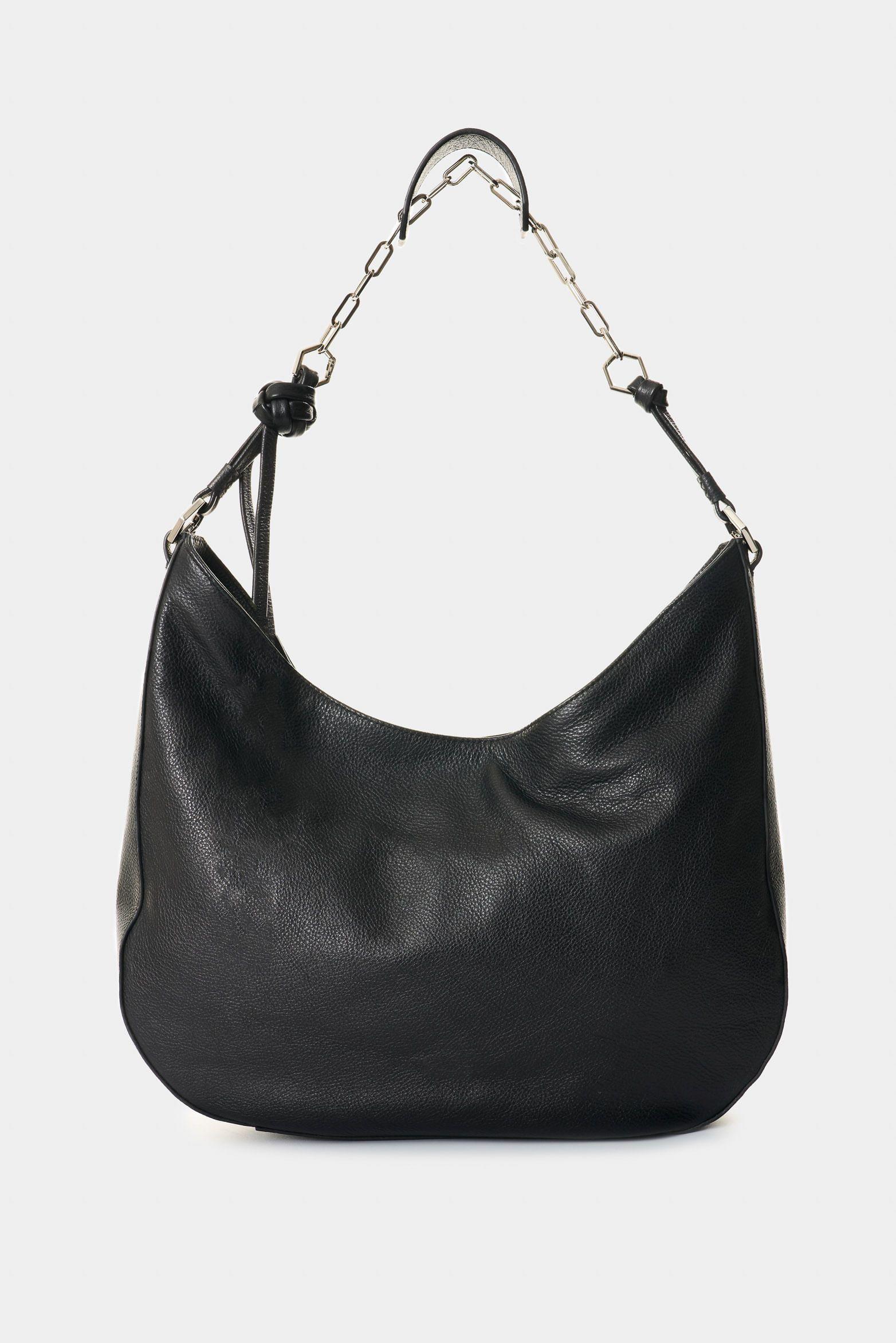 Vélez Shopping De Cuero  Mujer Luna Negro-2