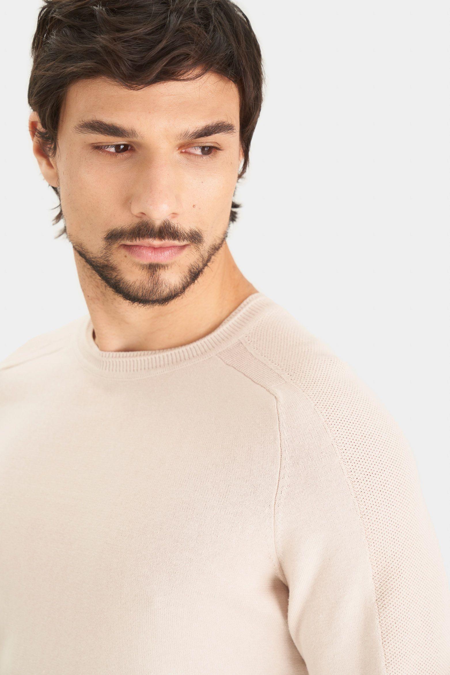 Sweater tejido en algodón para hombre manga ranglan Arena-1