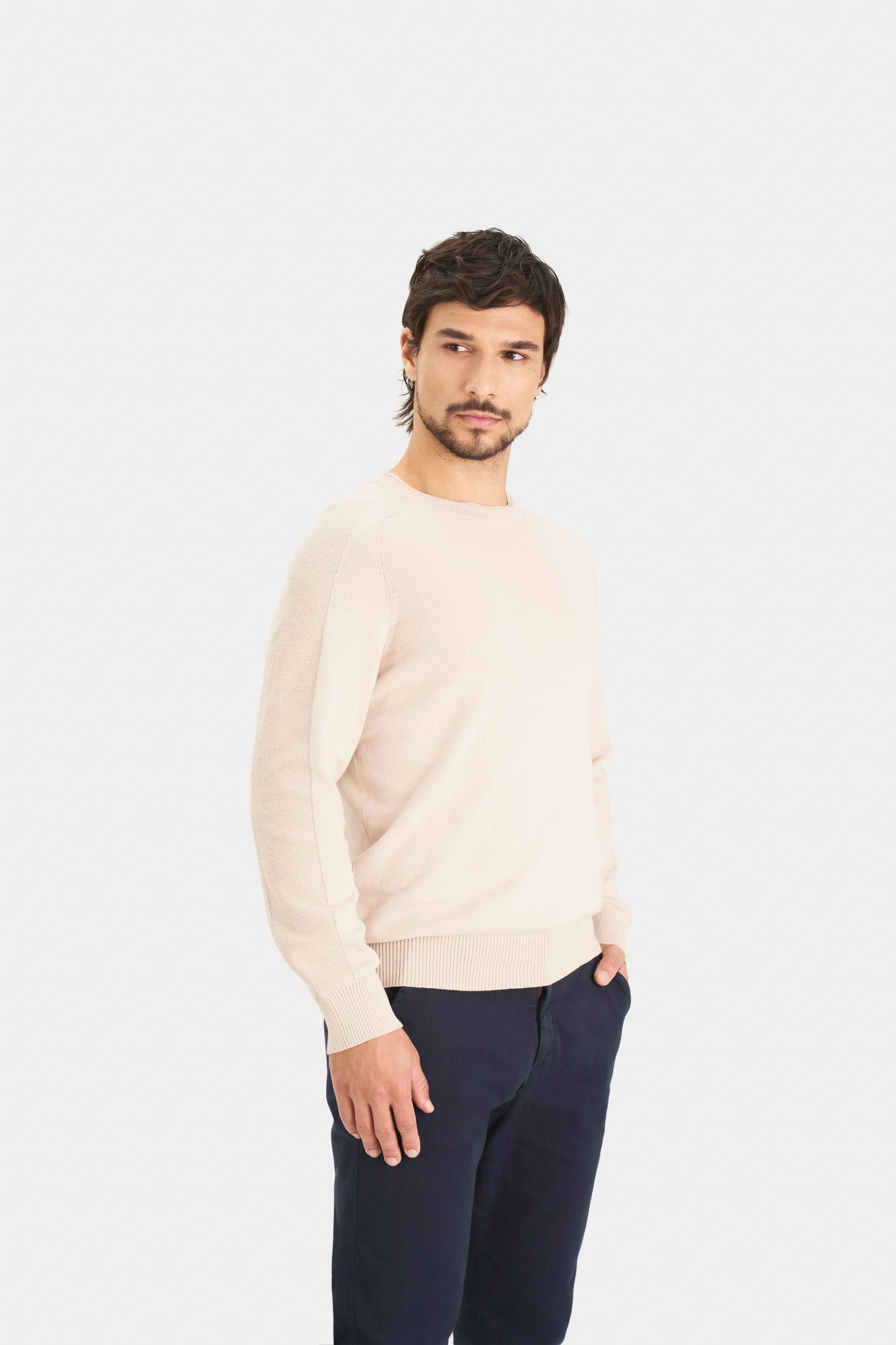 Sweater tejido en algodón para hombre manga ranglan Arena-2