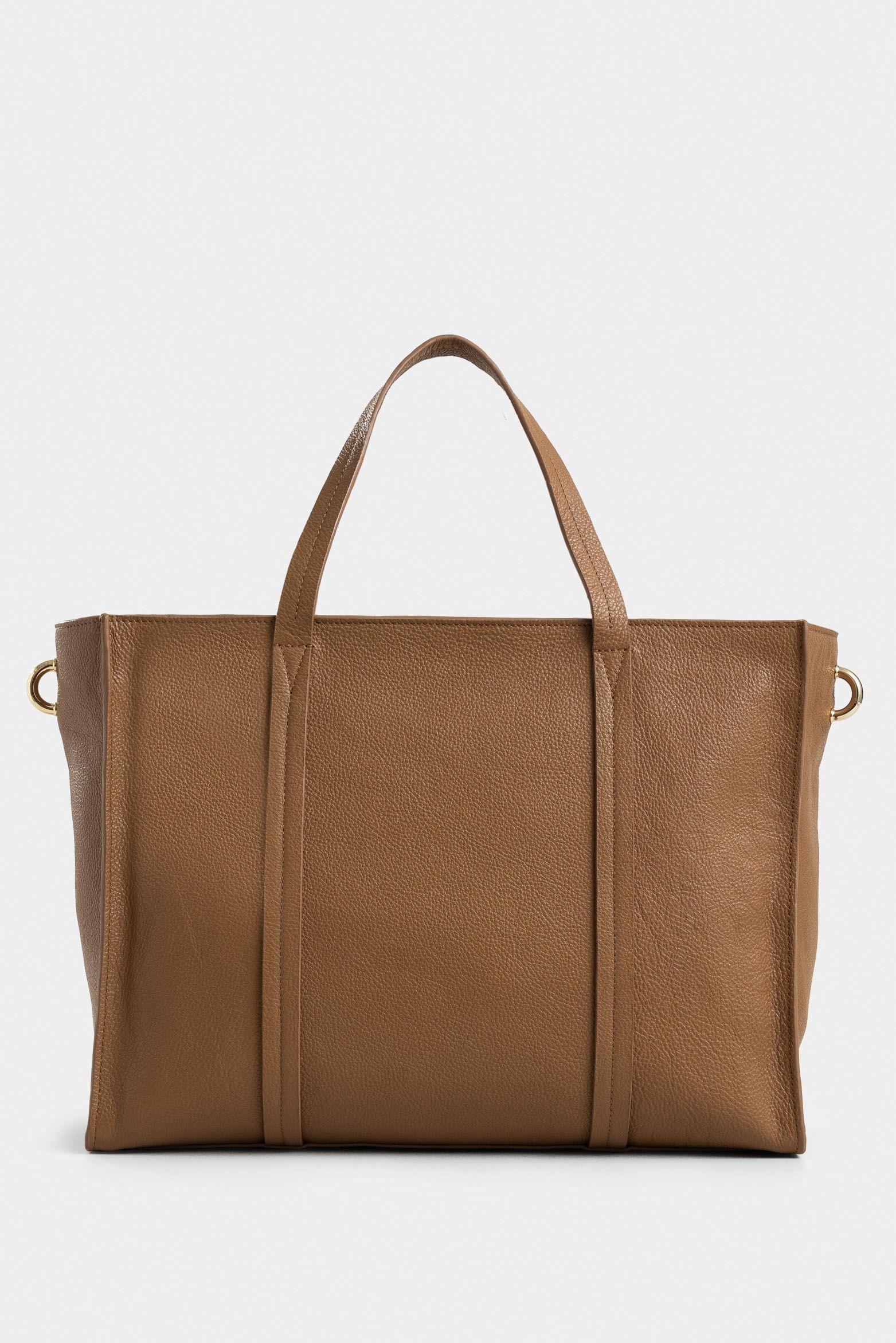 Shopping Mongui de cuero para mujer cargadera trenzada Miel-2