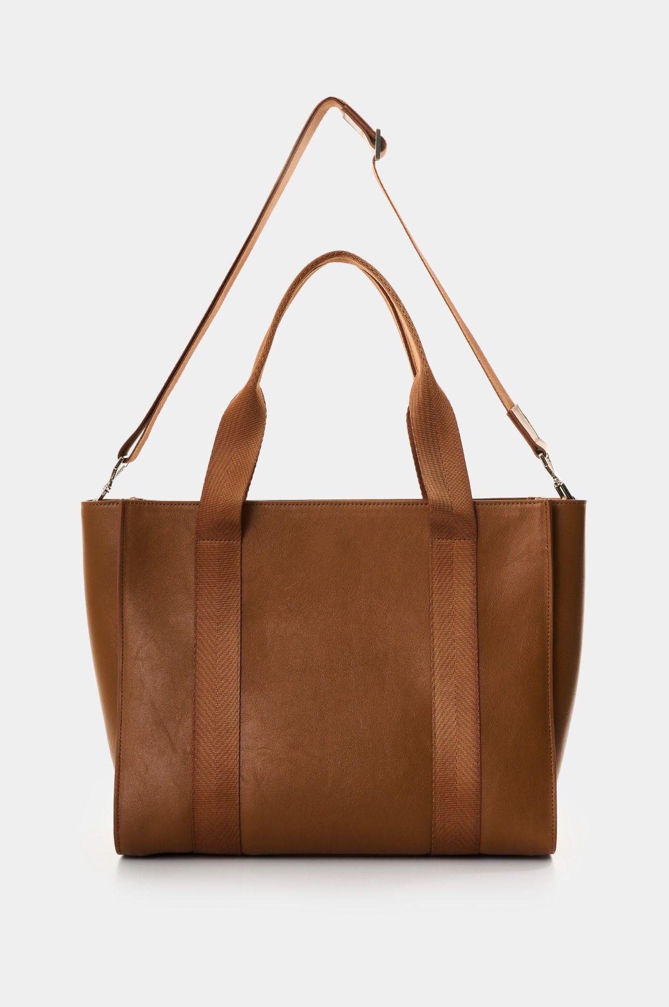 Vélez Cartera Bolso Cuero Mujer Nara Miel-2