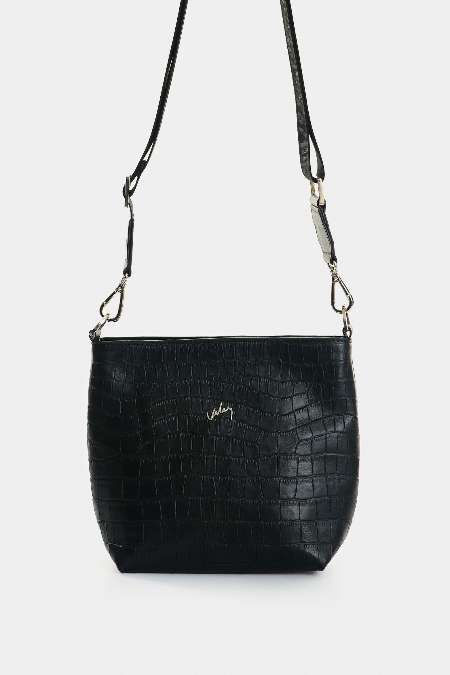 Vélez Manos Libres Numen 2.0 Cuero Mujer Grabado Negro-0