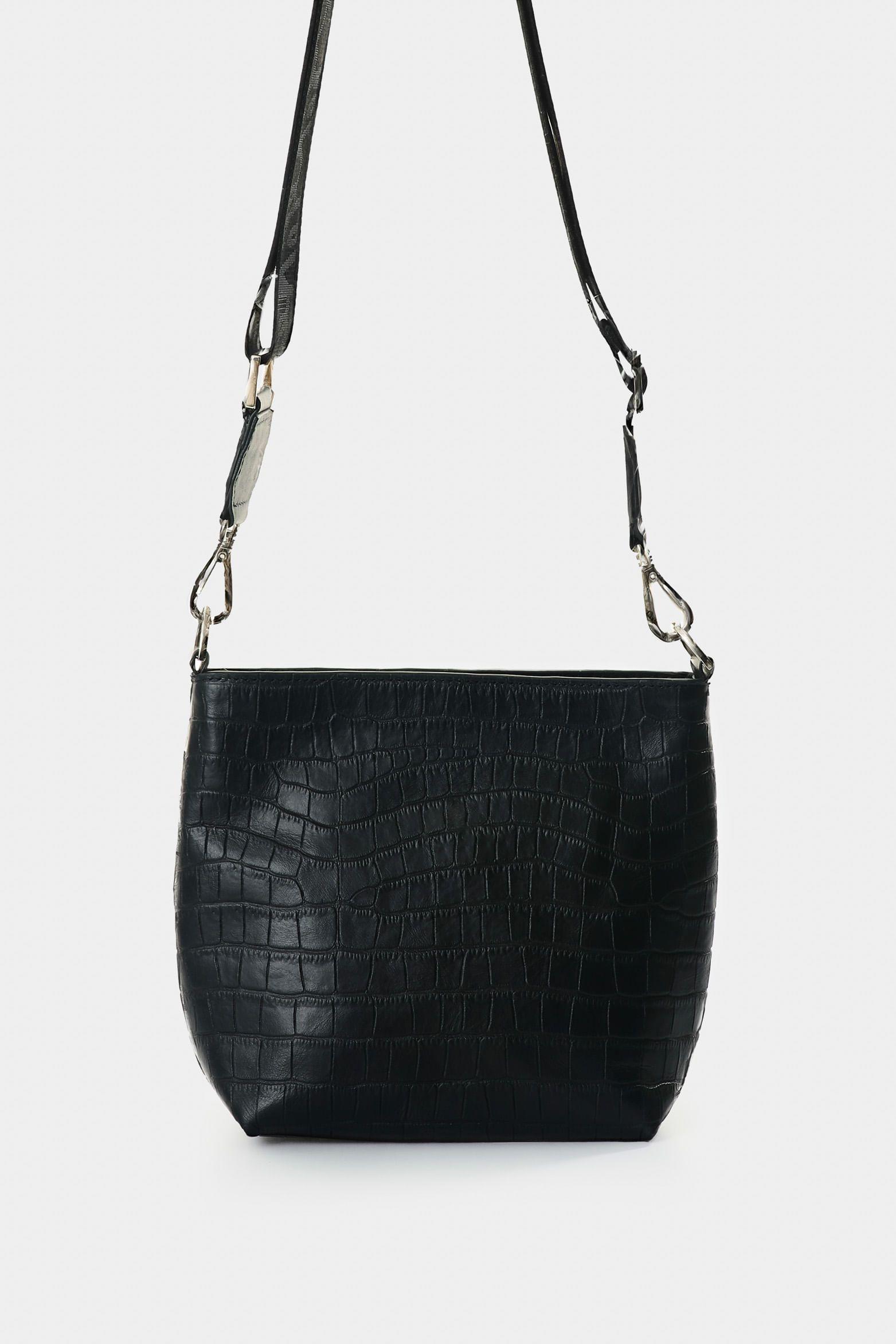 Vélez Manos Libres Numen 2.0 Cuero Mujer Grabado Negro-2