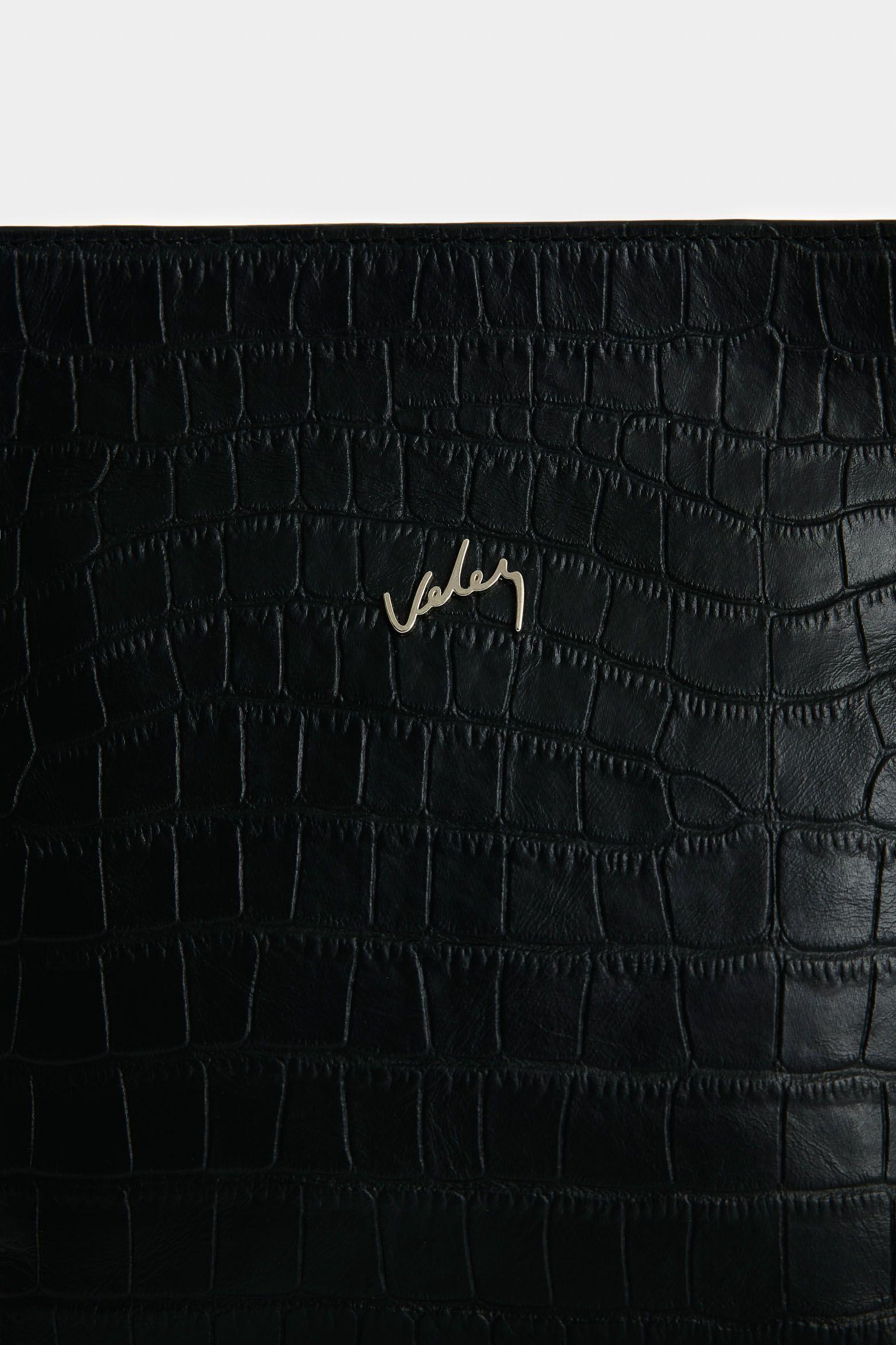 Vélez Manos Libres Numen 2.0 Cuero Mujer Grabado Negro-3