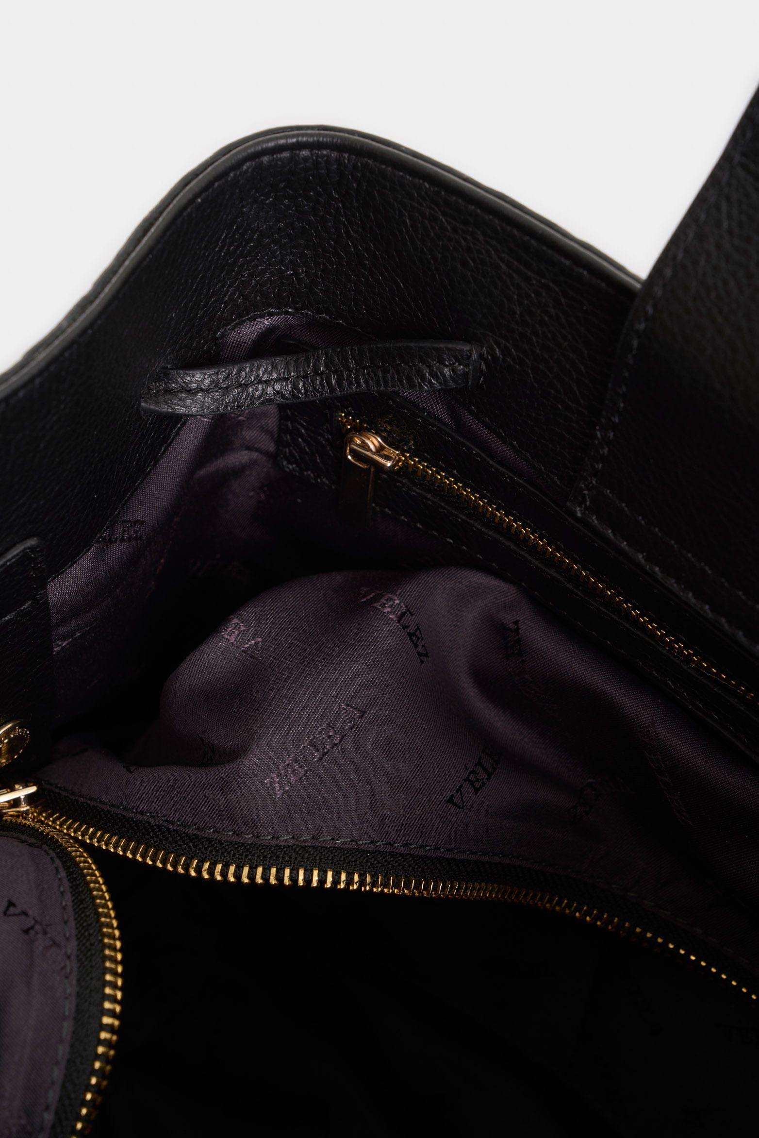 Vélez Shopping Sakai 2.0 De Cuero Para Mujer Monogram Negro-4