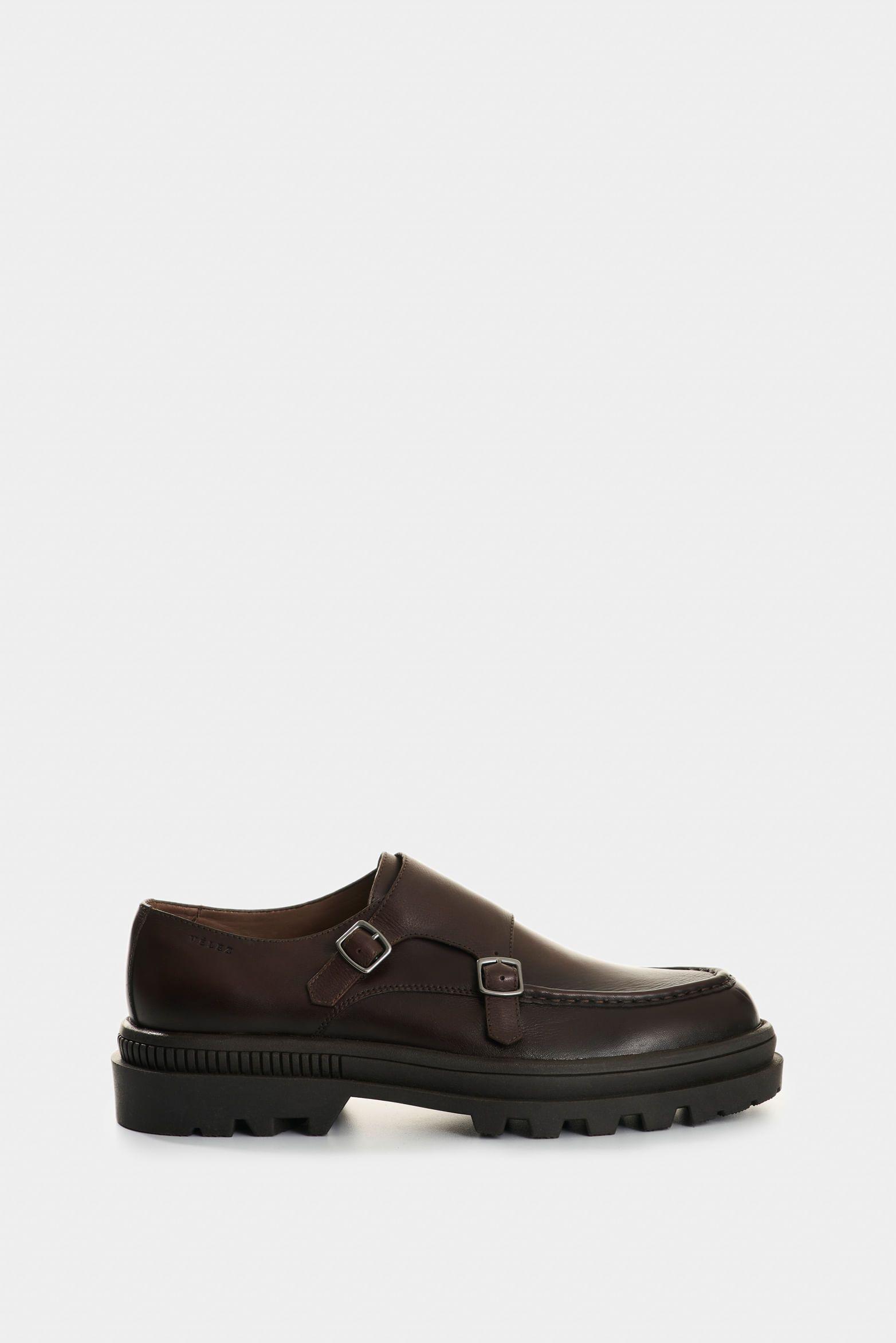 Vélez Mocasín De Cuero  Hombre Tessa Café-0