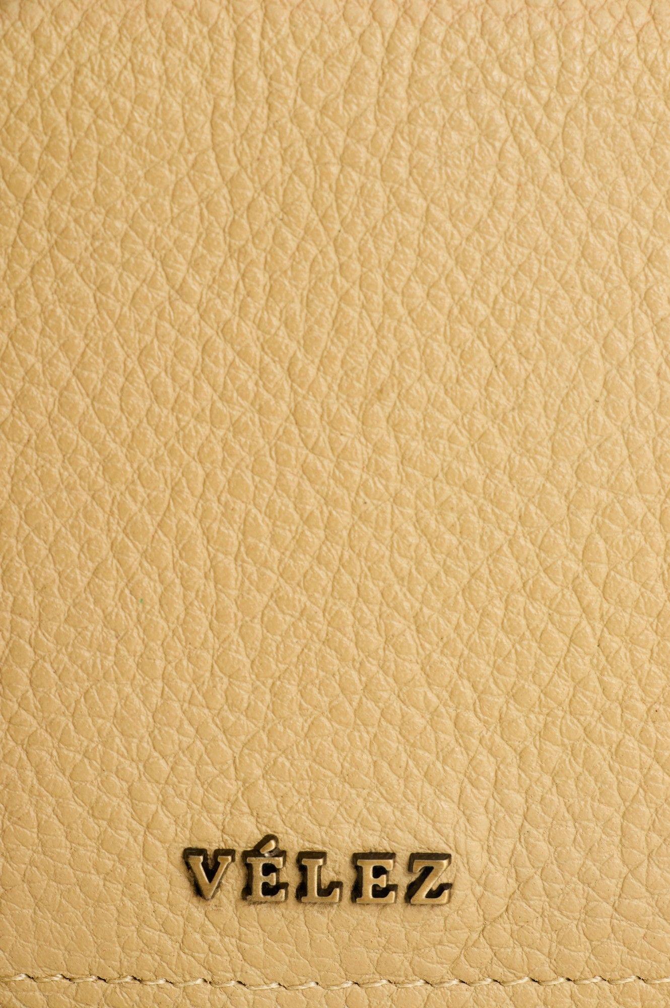 Vélez Porta Documentos Cuero Mujer Ava Verde Oliva-3
