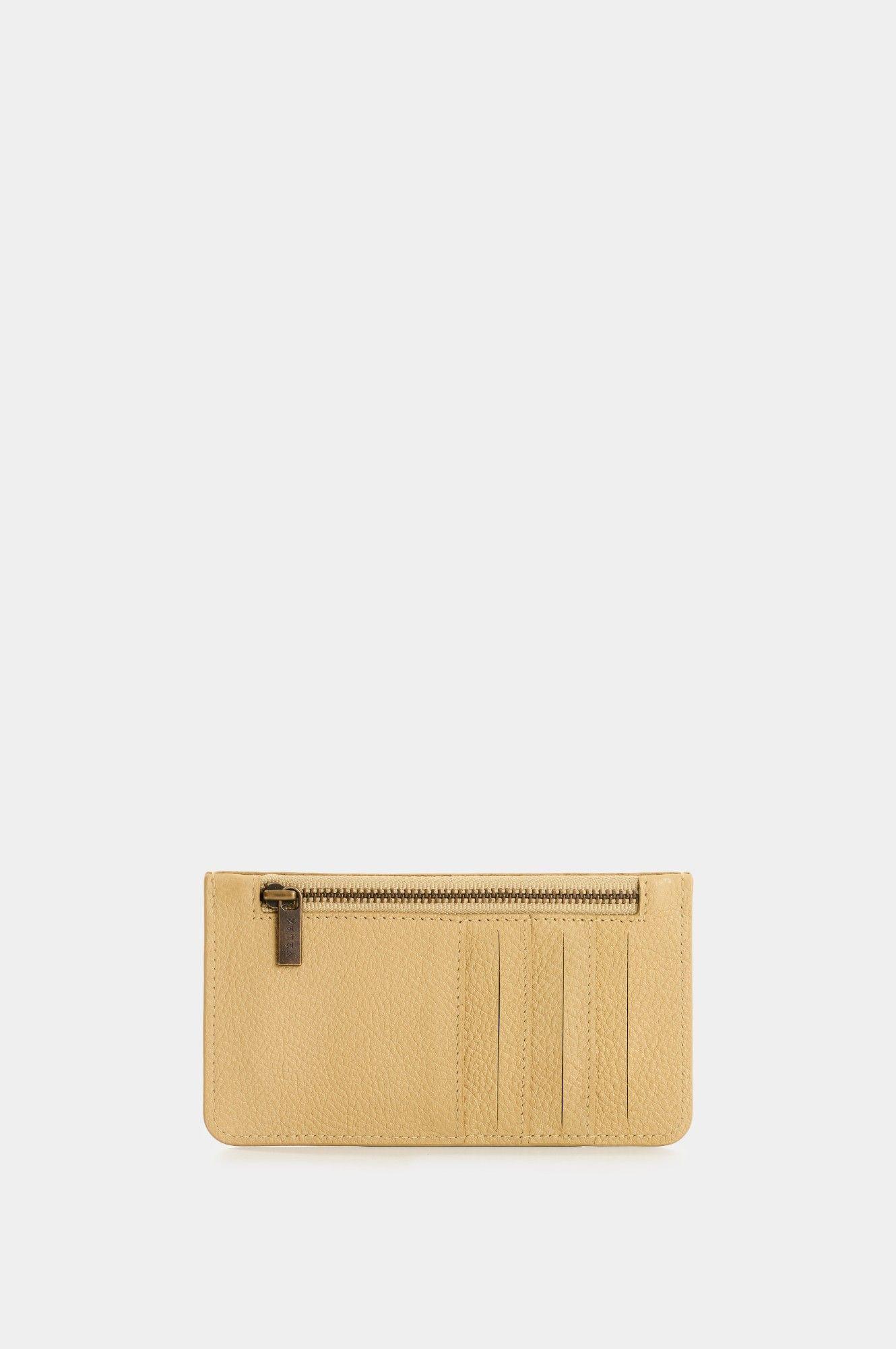 Vélez Porta Documentos Cuero Mujer Ava Verde Oliva-4