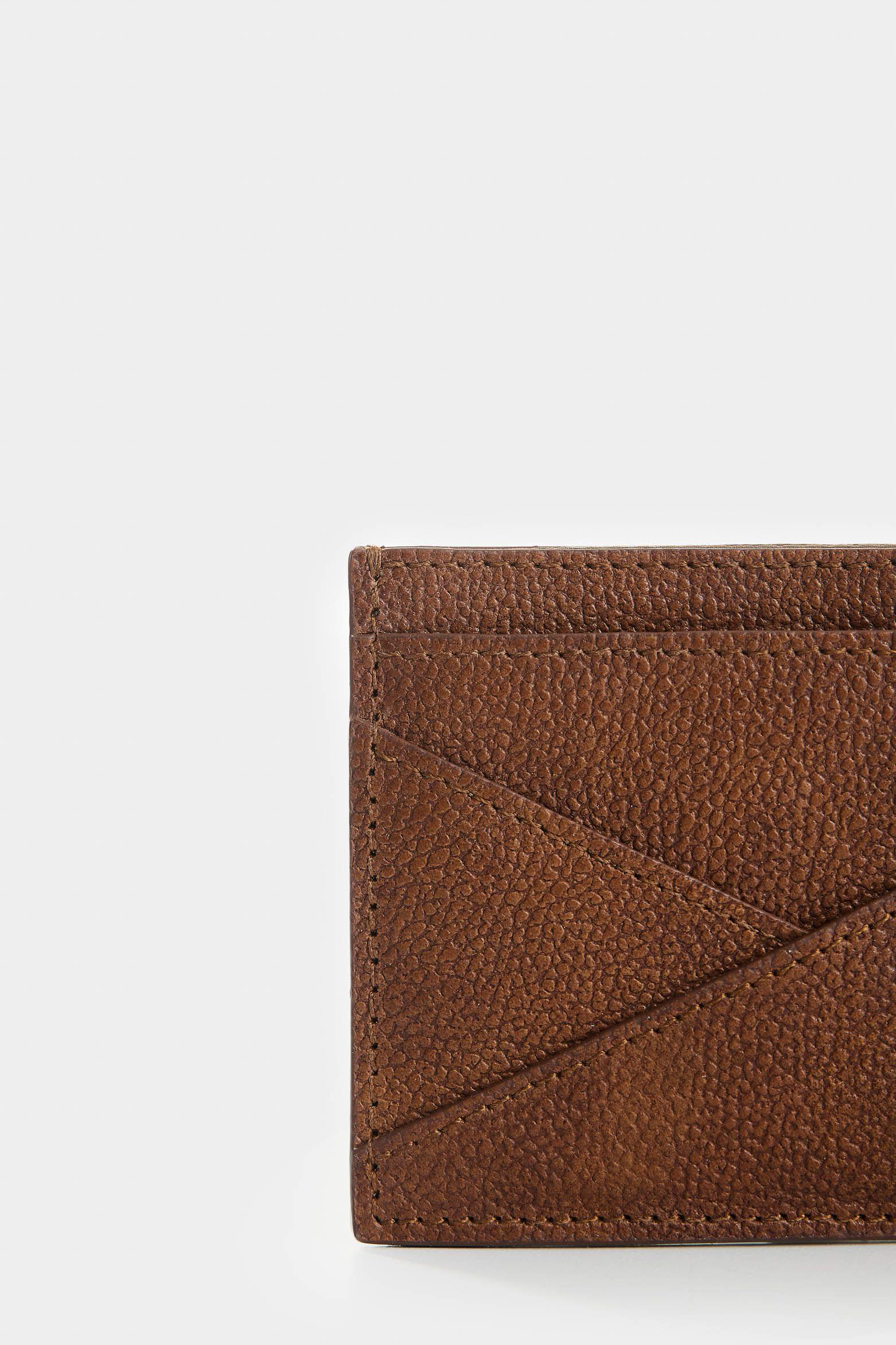 Vélez Porta Documentos De Cuero Para Hombre Dalia Miel-4