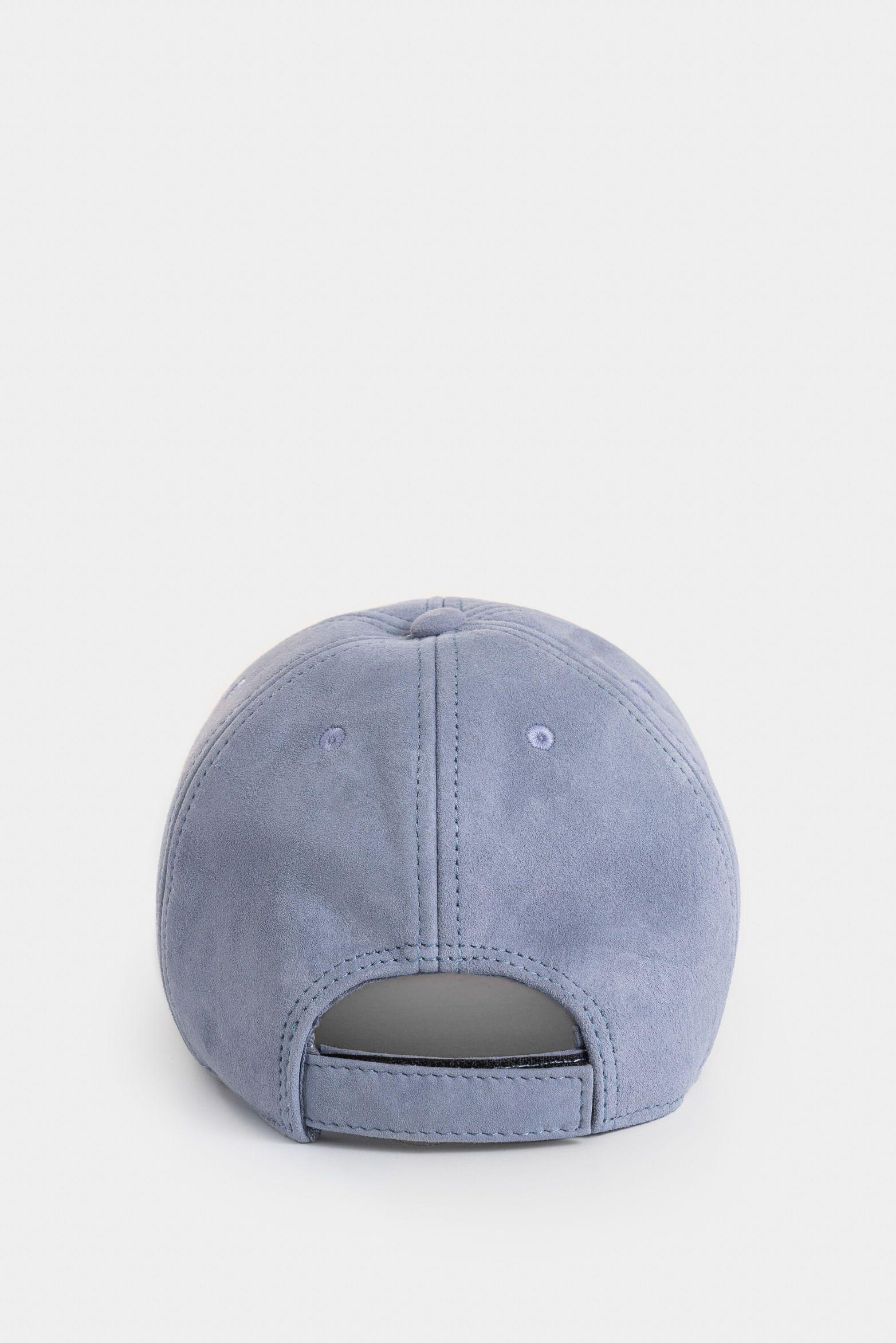 Vélez Gorra Suecuero Gamuza Hombre  Baseball Azul Claro-2