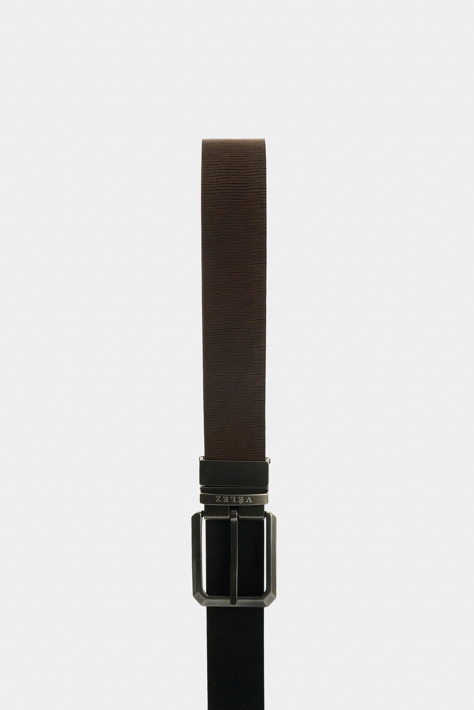 Vélez Cinturón Reversible De Cuero Hombre Lucian Combinado-1