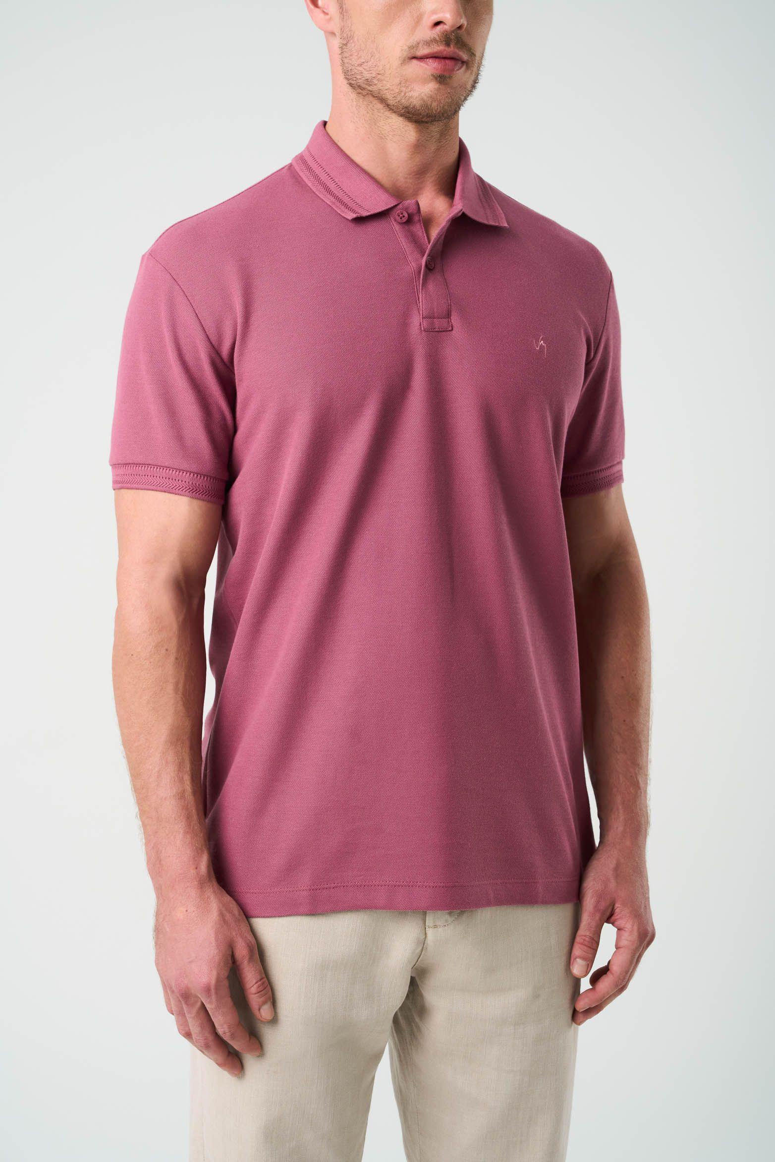 Polo Summer para hombre semi ajustada moro-4