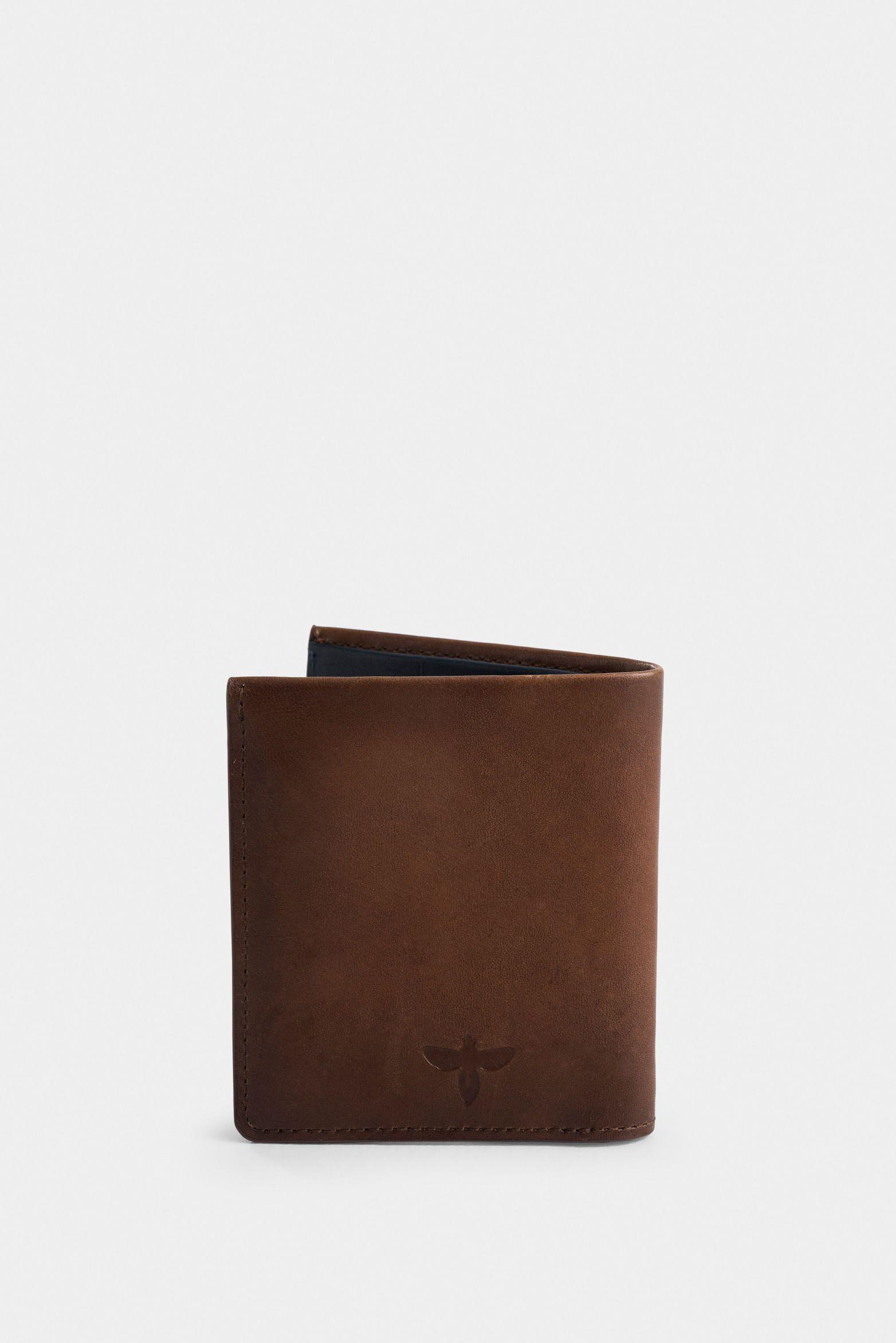 Vélez Billetera Arabia 3.0 Cuero Hombre Silueta Slim Miel-2