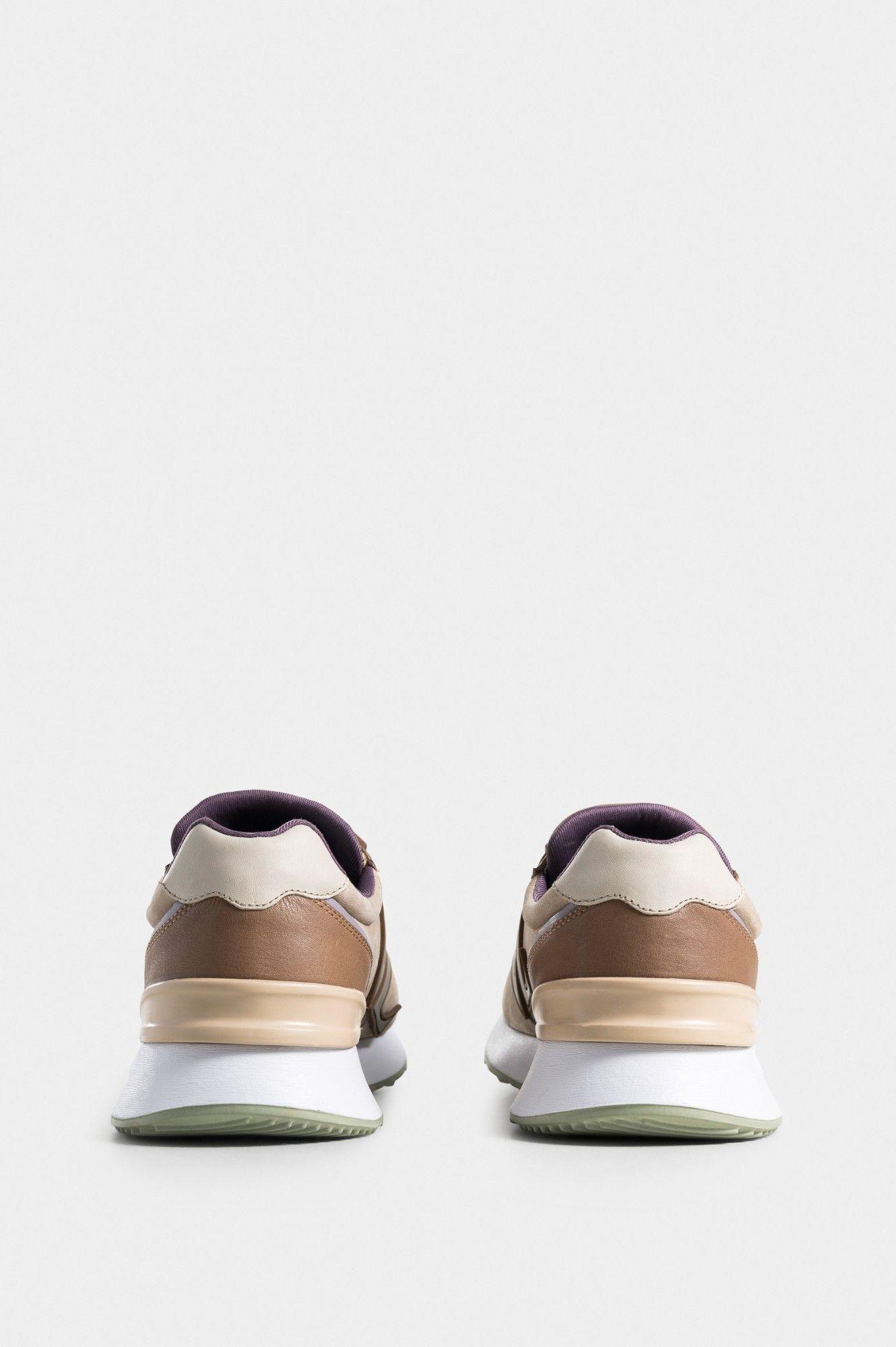 Vélez Zapatillas River Gommus Cuero Y Gamuza Hombre Arena-2