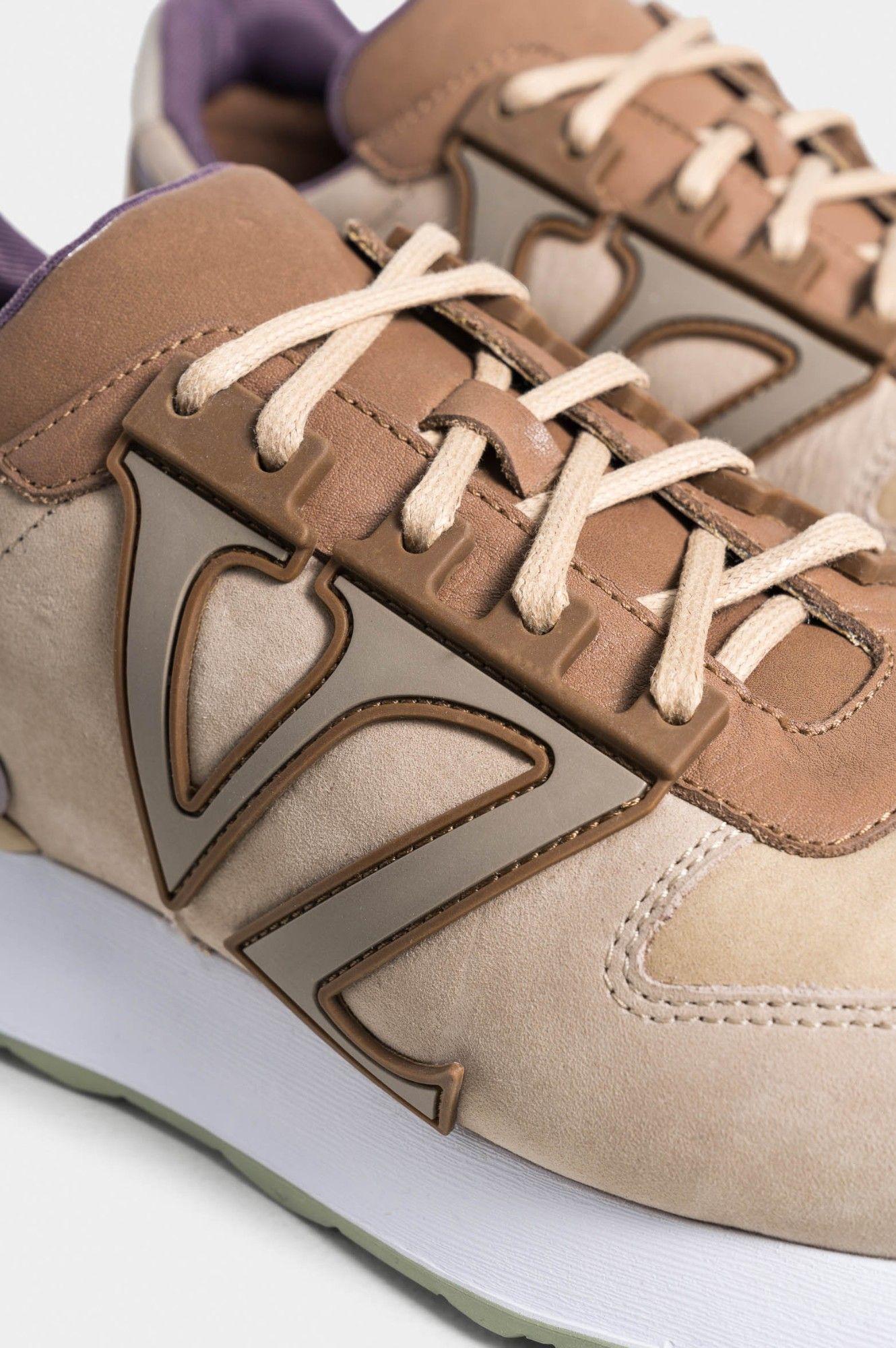 Vélez Zapatillas River Gommus Cuero Y Gamuza Hombre Arena-4