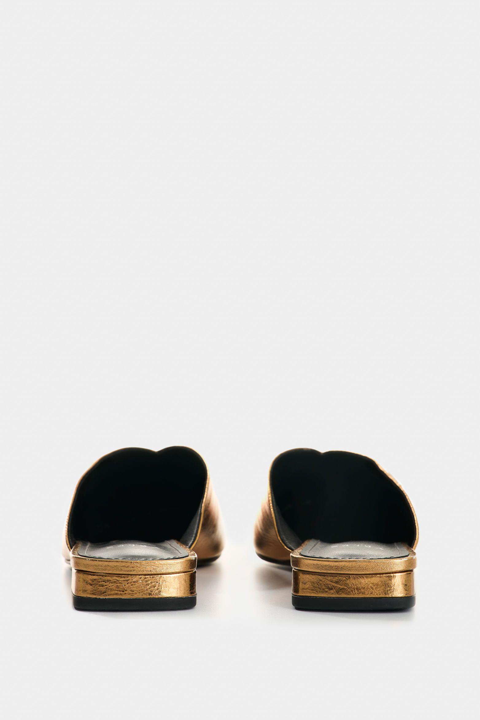 Vélez Baleta De Cuero  Mujer Coralia Bronce-2