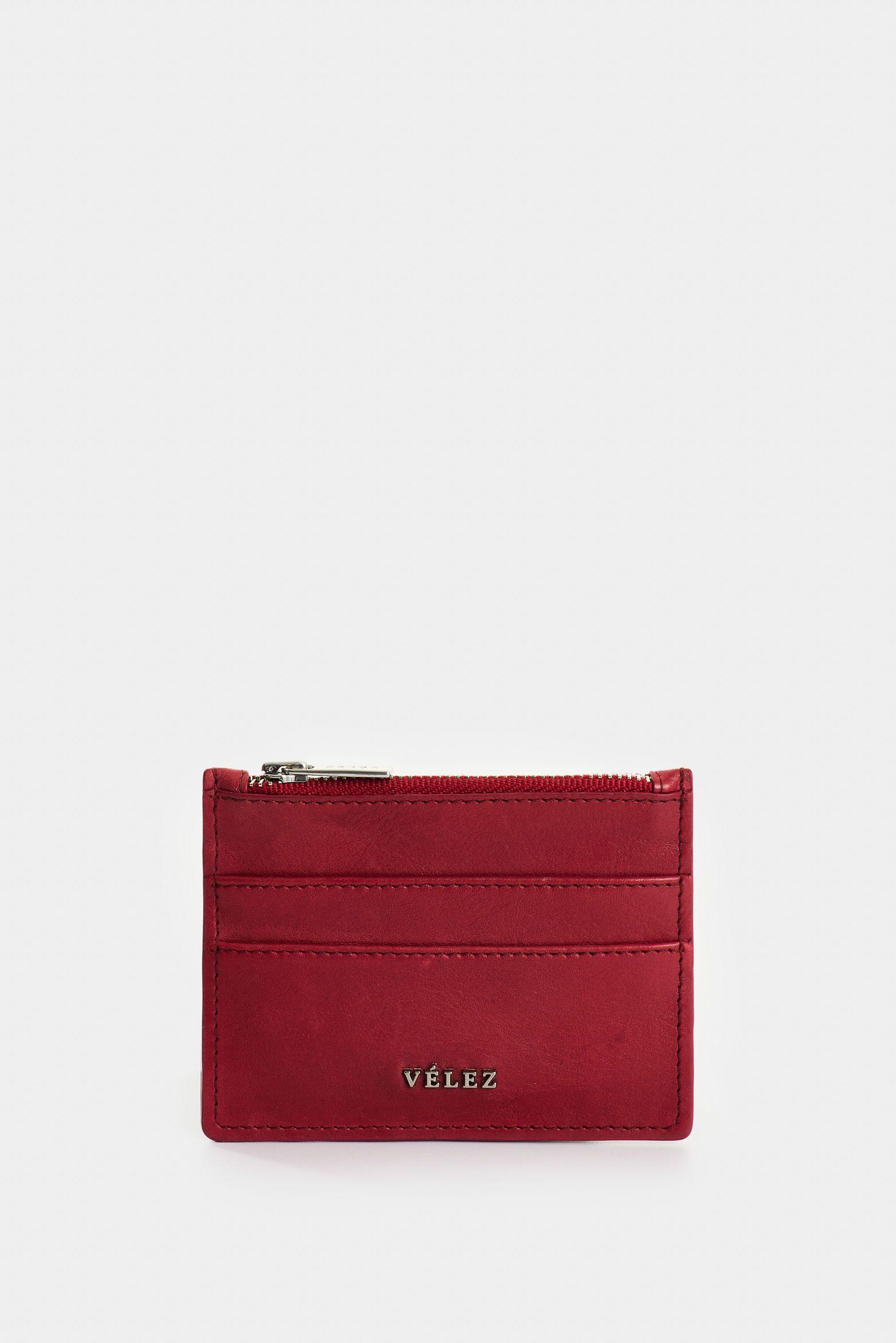 Vélez Porta Documentos Dalia Cuero Mujer Versátil Rojo-0