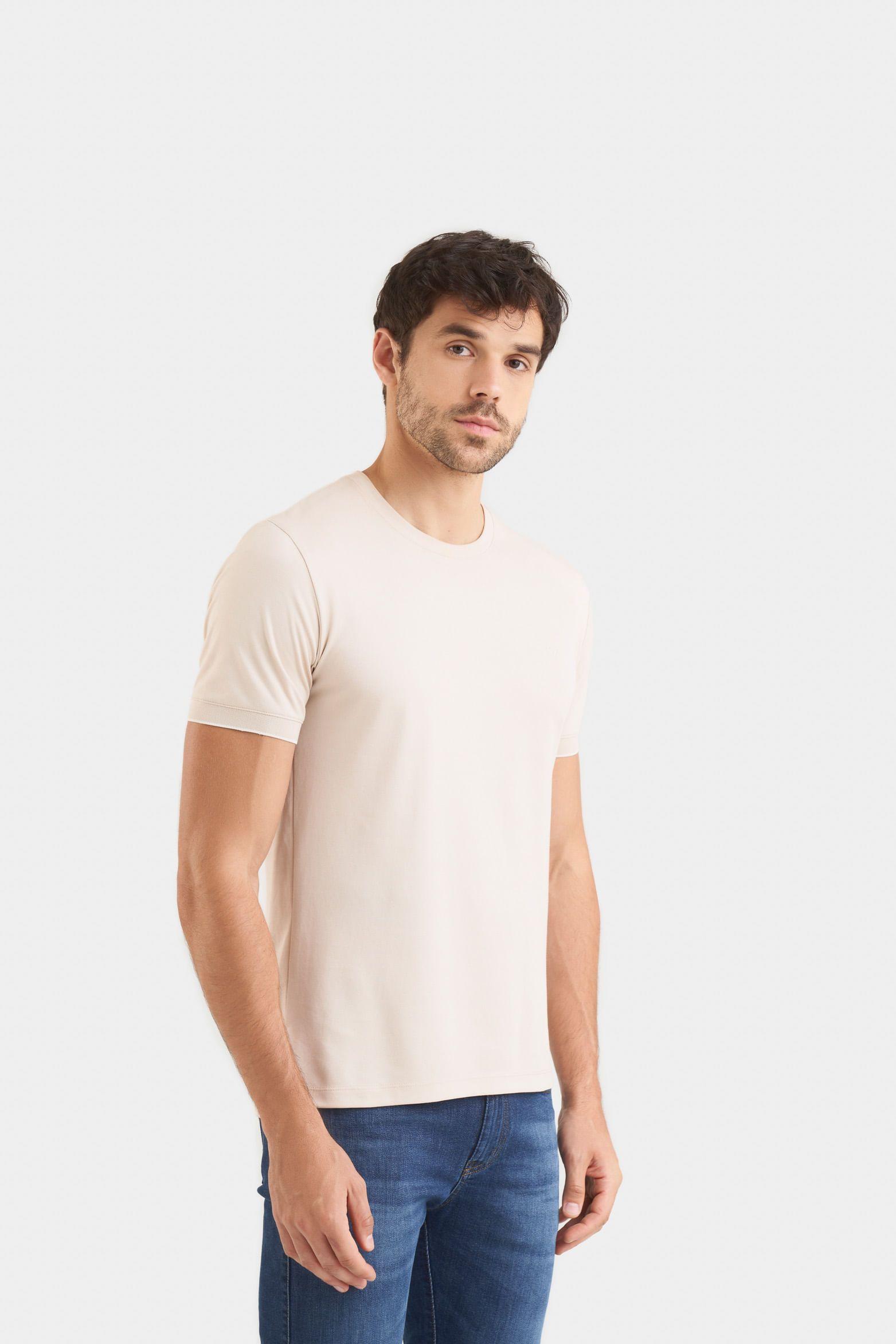 Vélez Polera Micropima Arizona  Hombre Semi Ajustada Beige-2