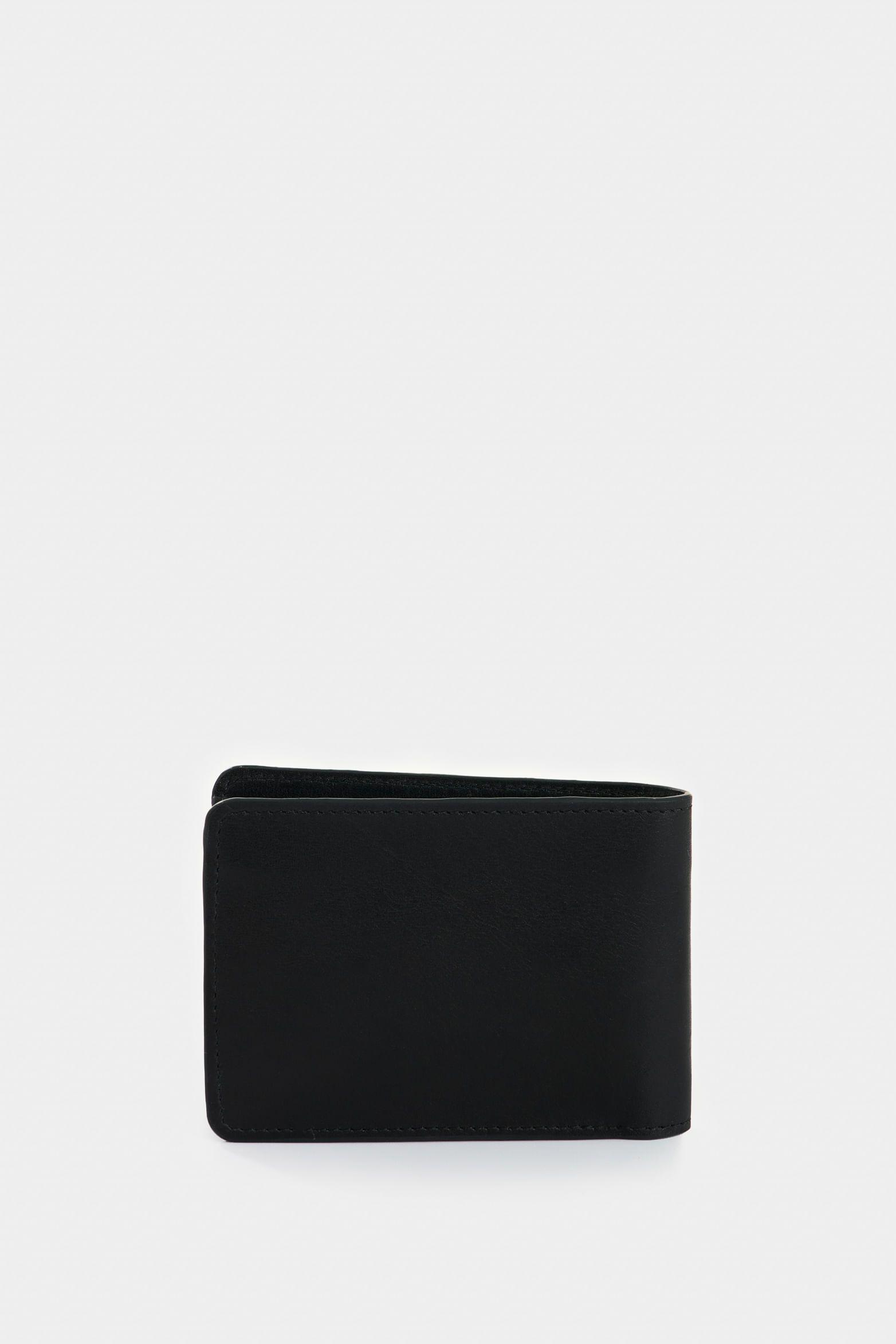 Vélez Billetera Alden De Cuero Para Hombre Monogram Negro-2