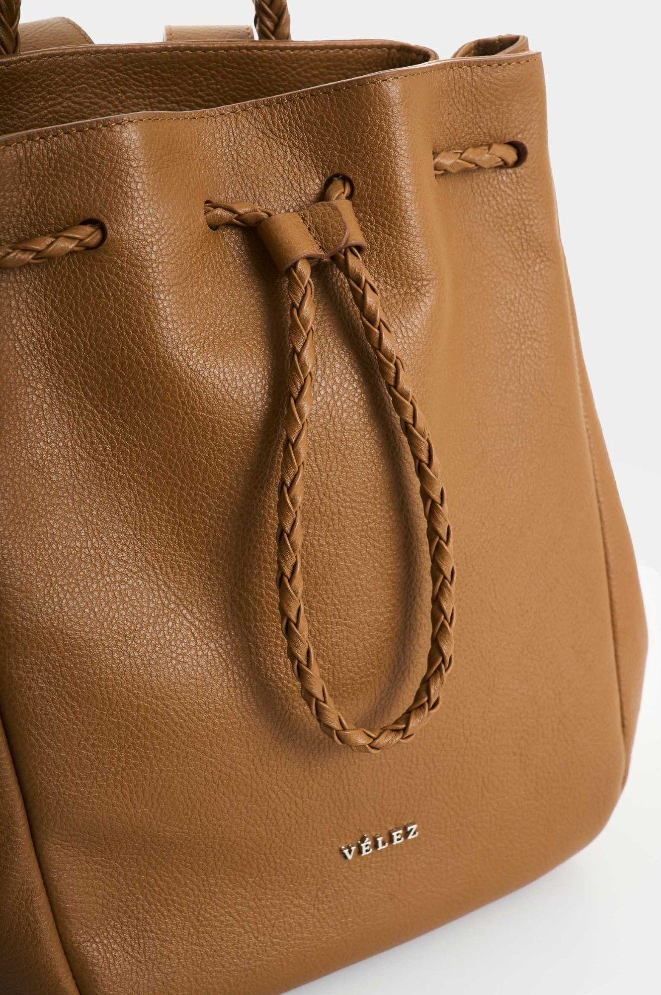 Vélez Mochila Cuero Mujer Bruma-7