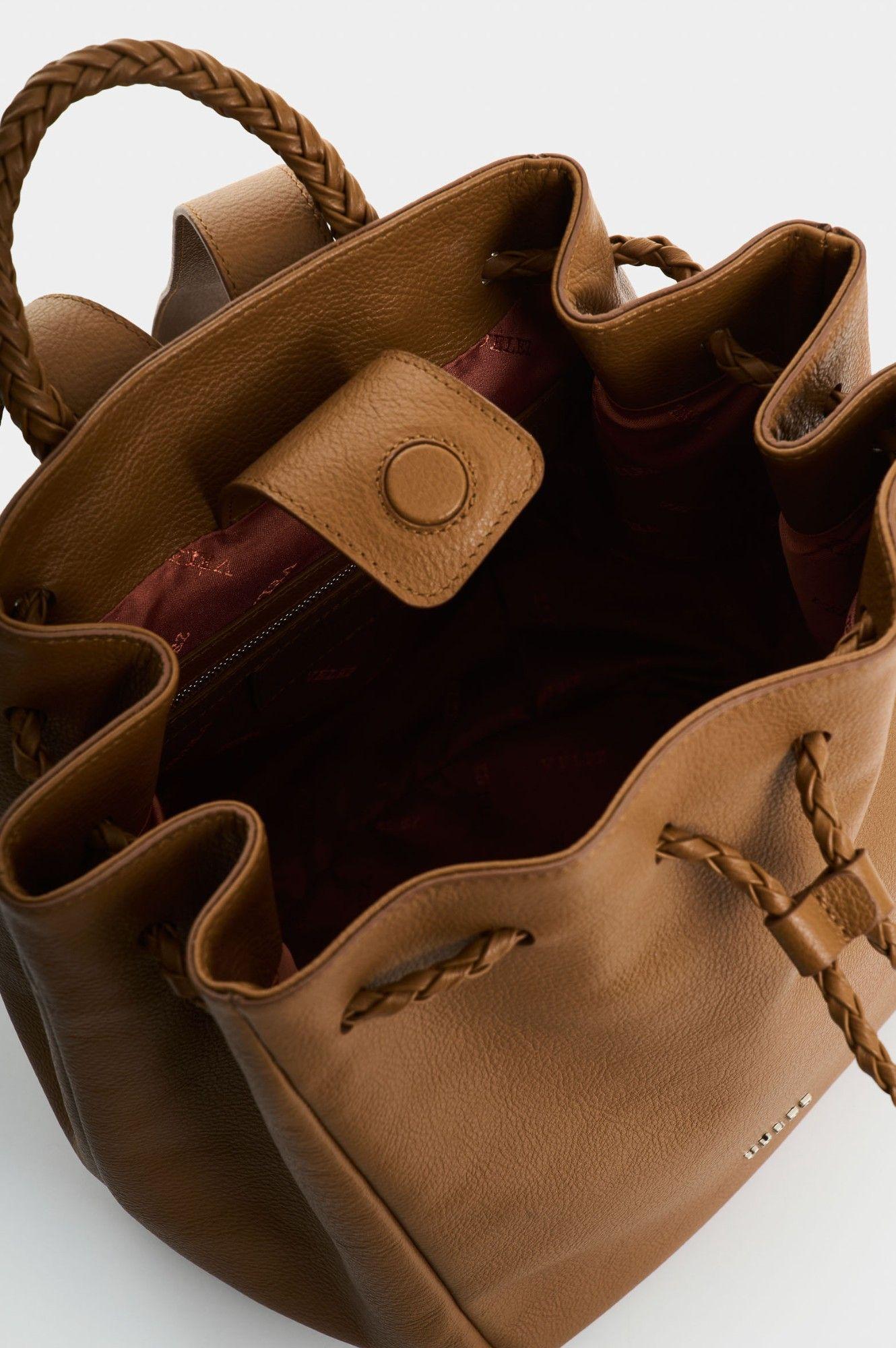 Vélez Mochila Cuero Mujer Bruma-8