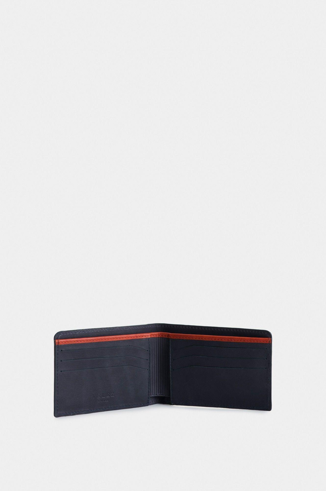 Vélez Kit Billetera Y Manilla Cuero Hombre Ivy Azul Oscuro-2