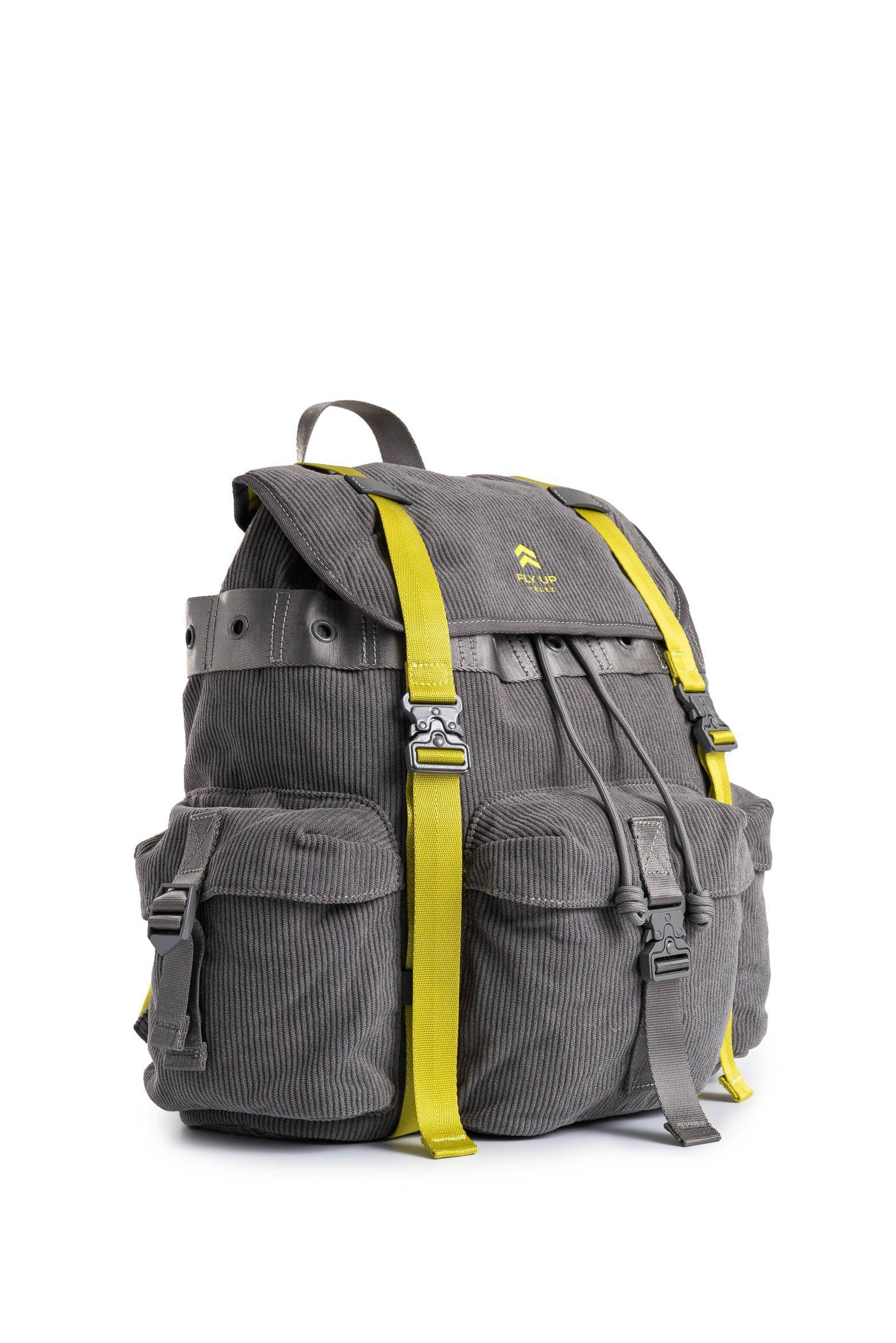 Morral Climb en corduroy para mujer Fly Up gris-1