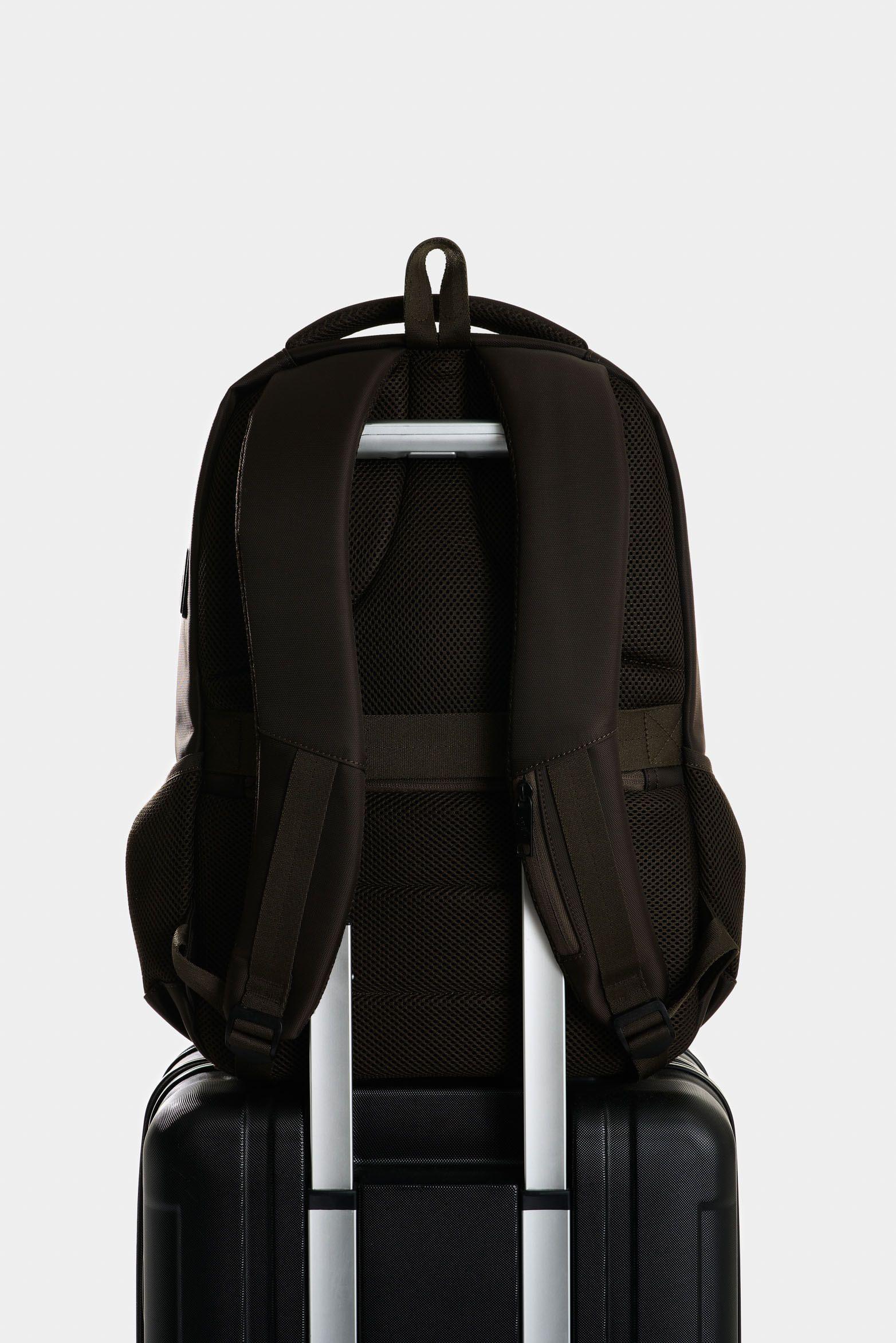 Vélez Morral Avery En Lona Para Hombre Versátil Cafe-2