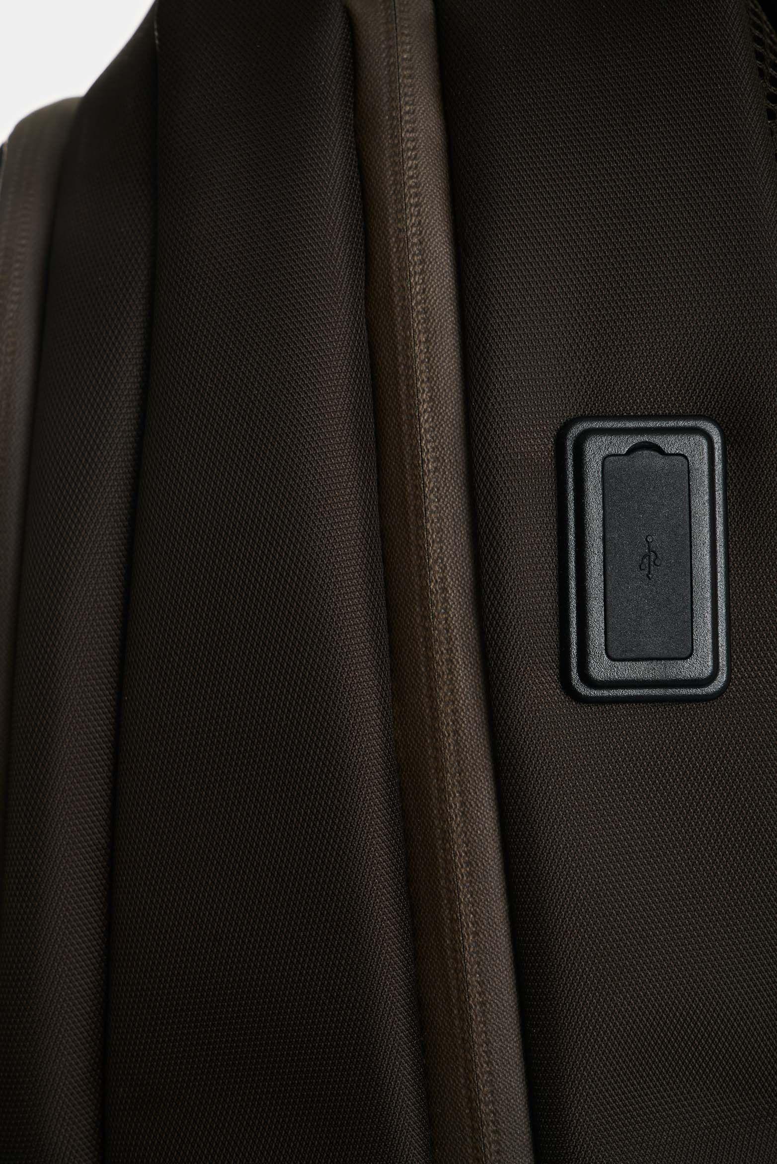 Vélez Morral Avery En Lona Para Hombre Versátil Cafe-3