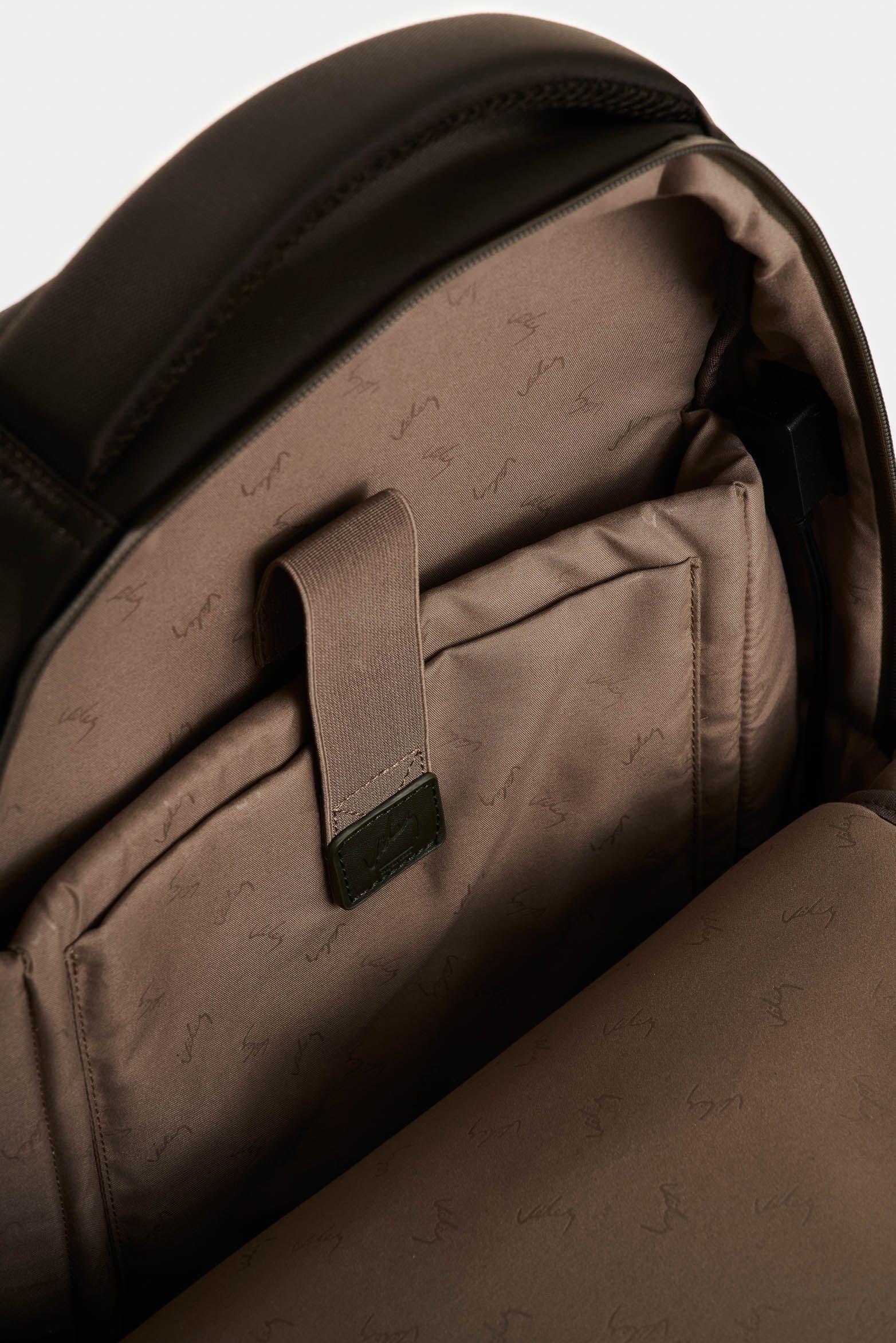 Vélez Morral Avery En Lona Para Hombre Versátil Cafe-4