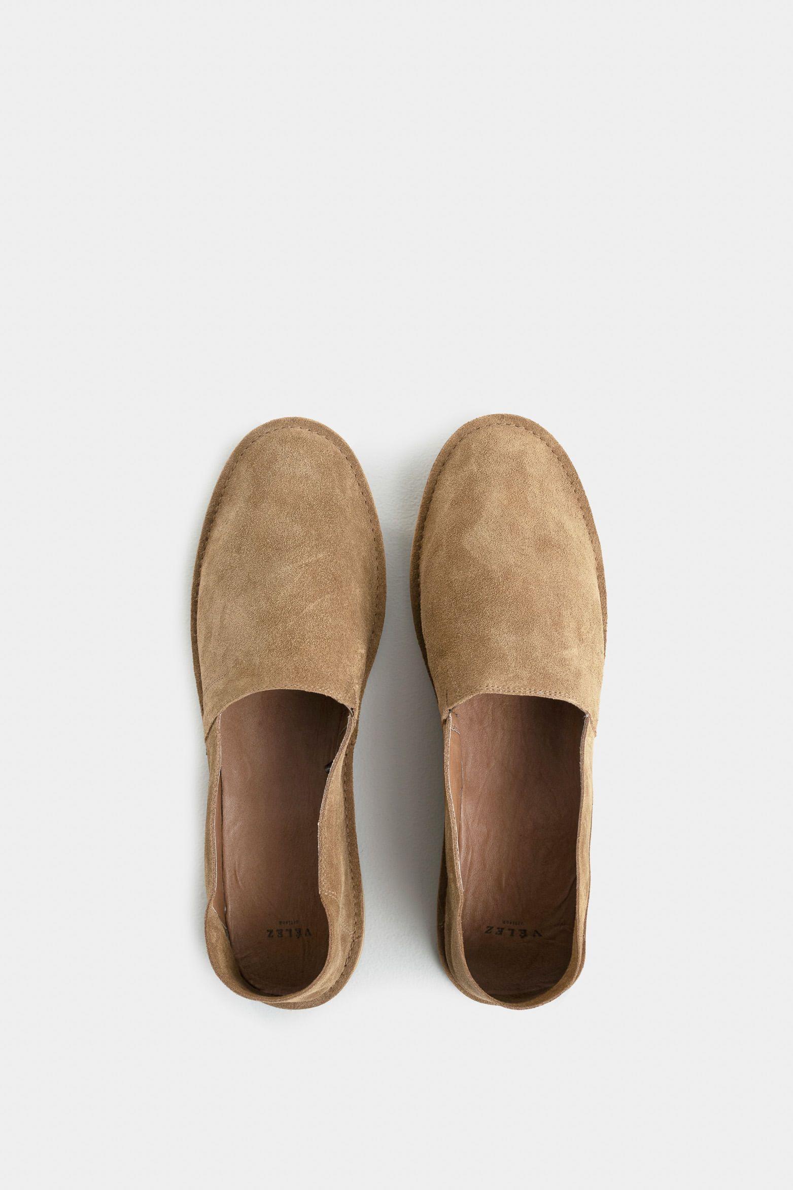 Vélez Mocasín Pacify 2 Cuero Gamuzado Hombre  Slipper Arena-3