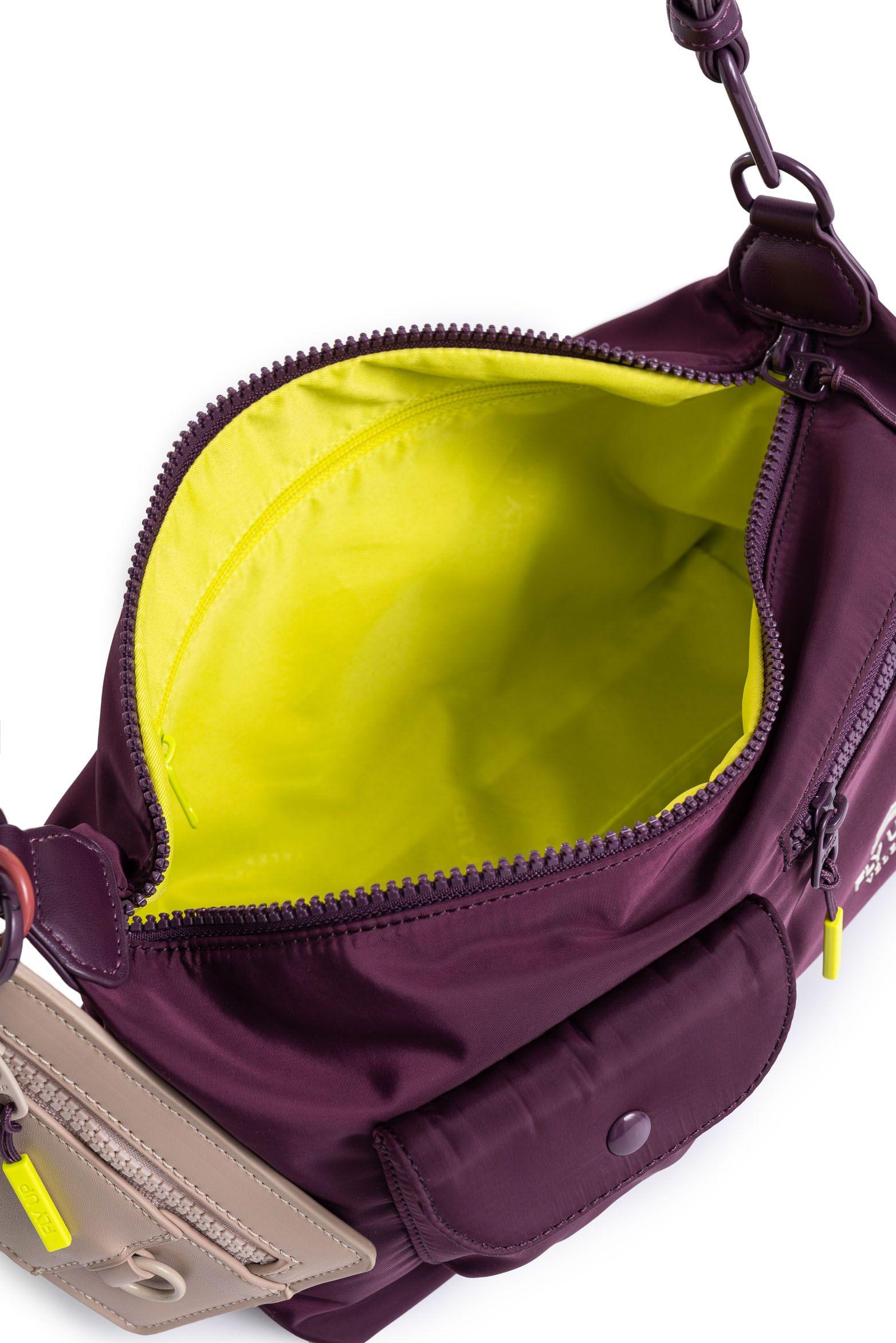 Baguette mediano para mujer Fly Up moro-5