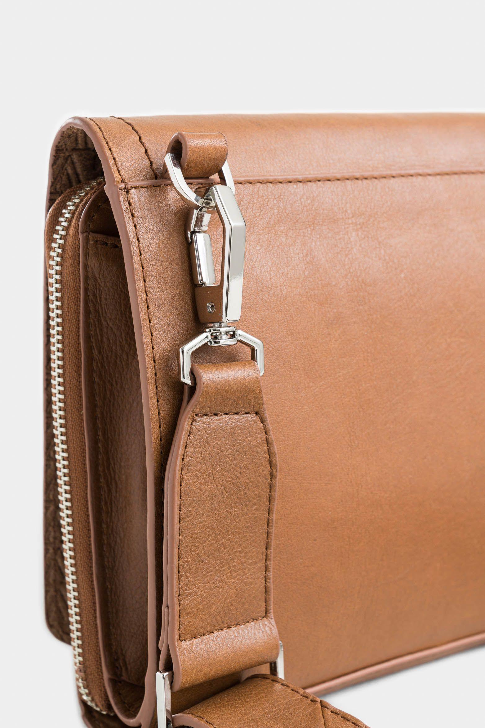 Bowling abi 2.0 de cuero para mujer correa ajustable miel-3