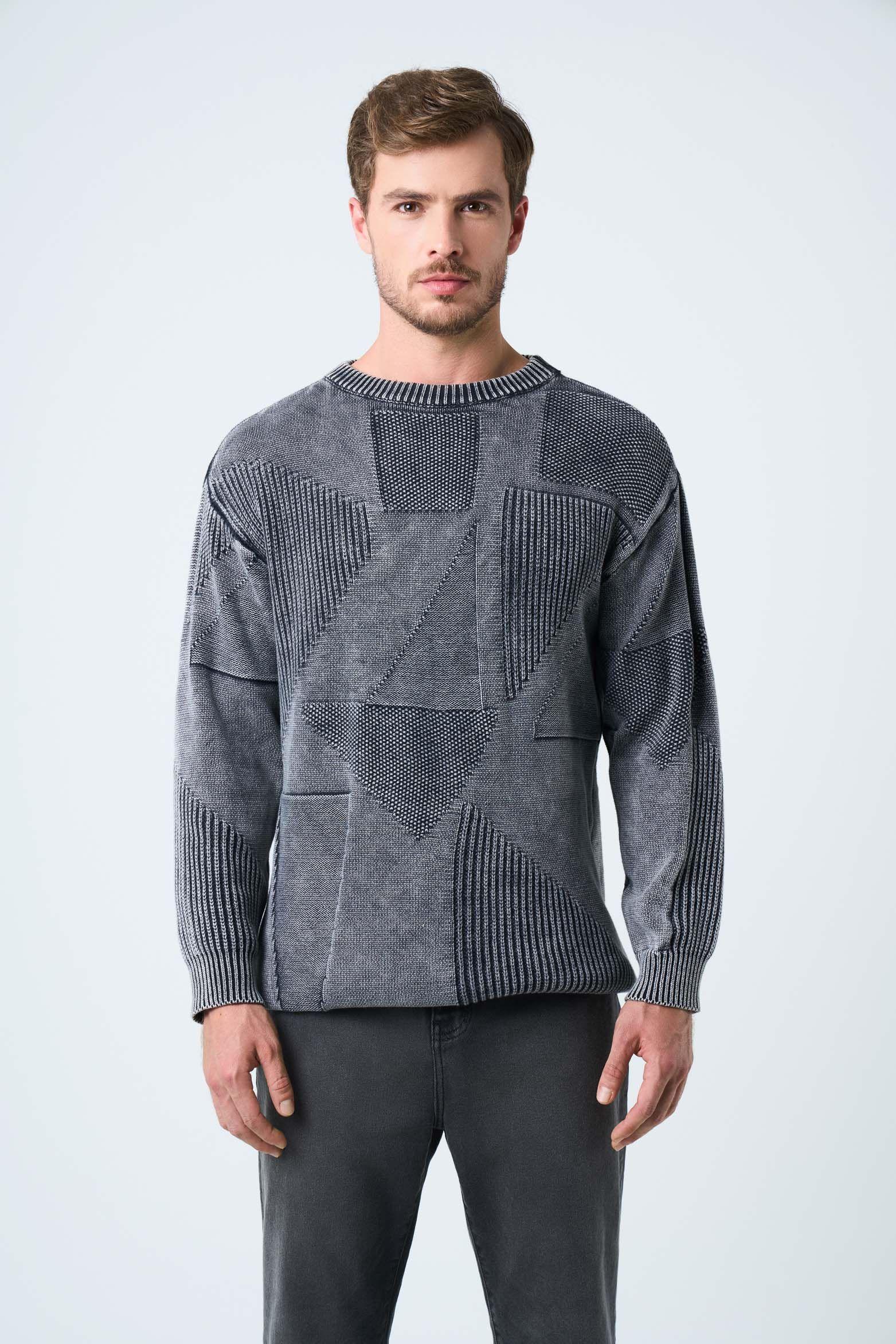 Vélez Jean Confort Alcor Para Hombre Semi Fitted Gris-3