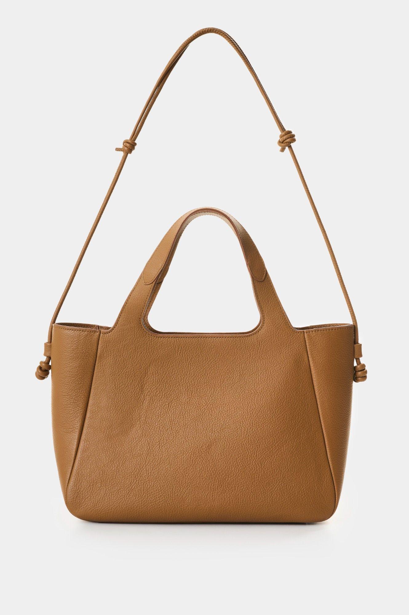 Vélez Cartera Cuero Mujer Ailana Miel-2