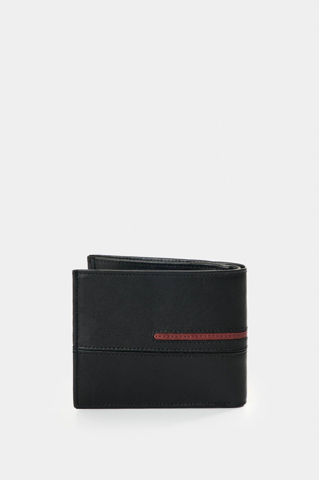 Vélez Billetera De Cuero Para Hombre Inserto 2-5