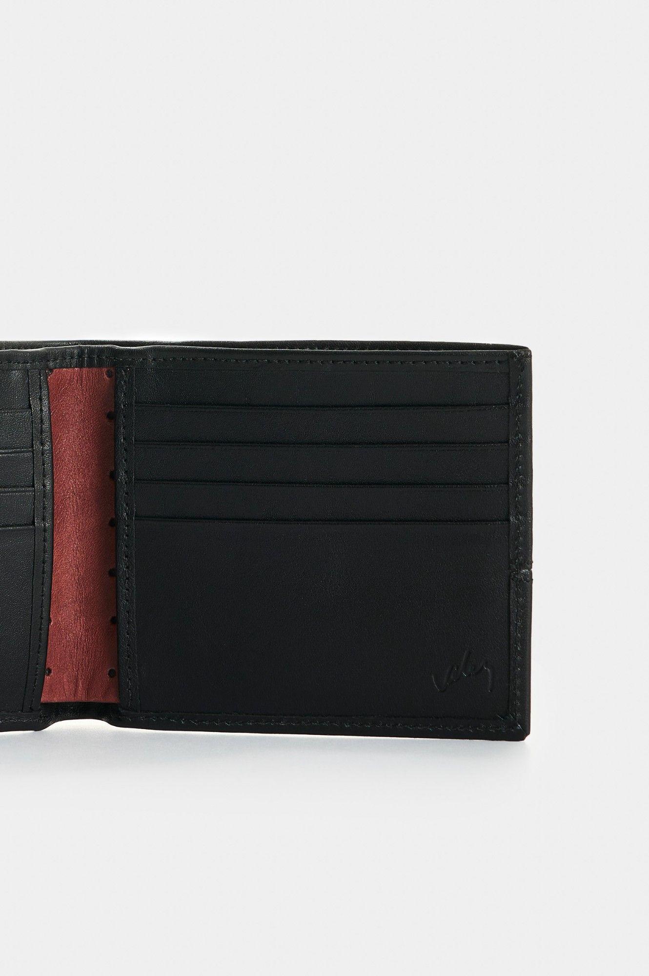 Vélez Billetera De Cuero Para Hombre Inserto 2-9