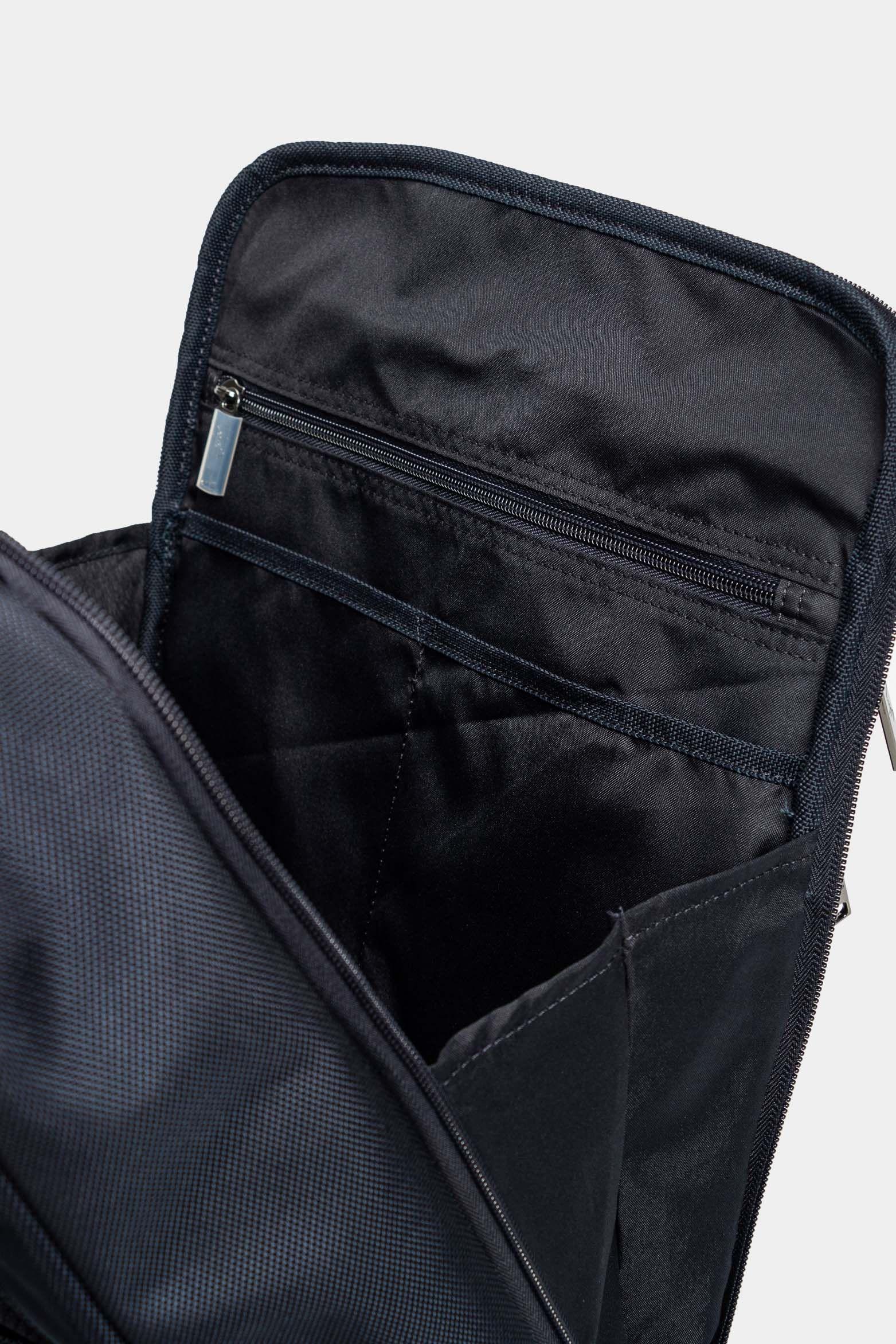 Vélez Mochila De Cuero Y Lona  Hombre  Azul Oscuro-6