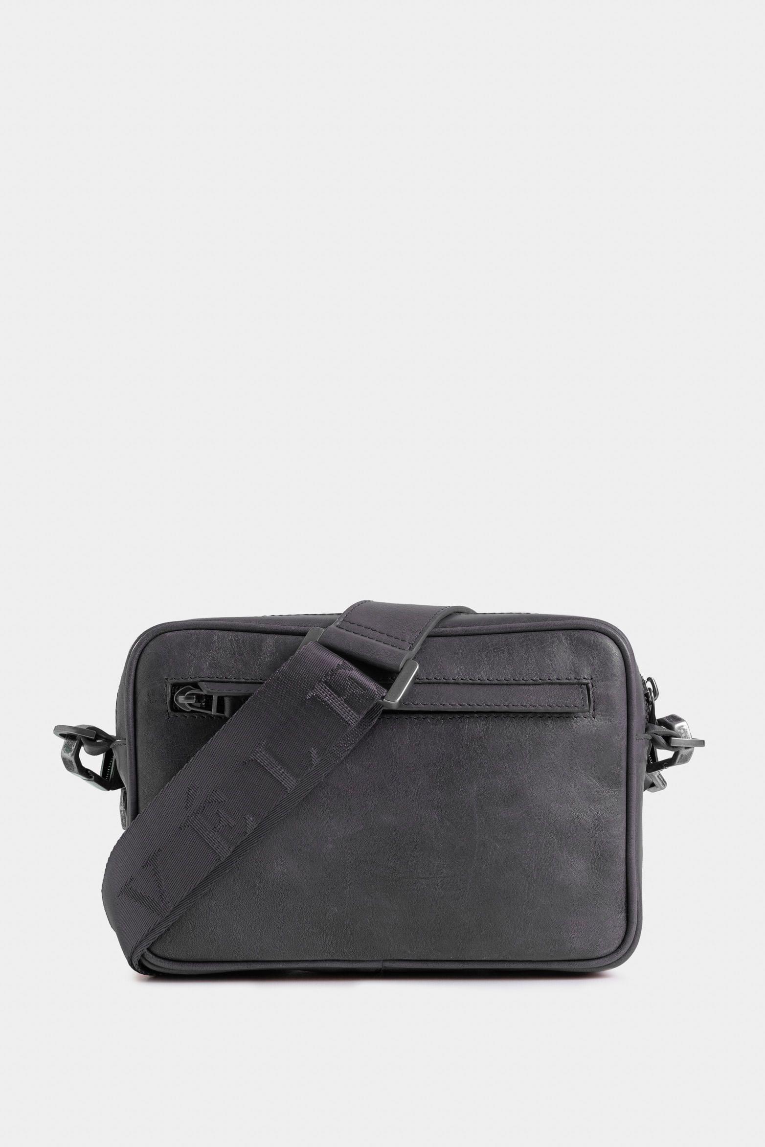Manos libres Kansas 2 de cuero para hombre Slim Gris-2