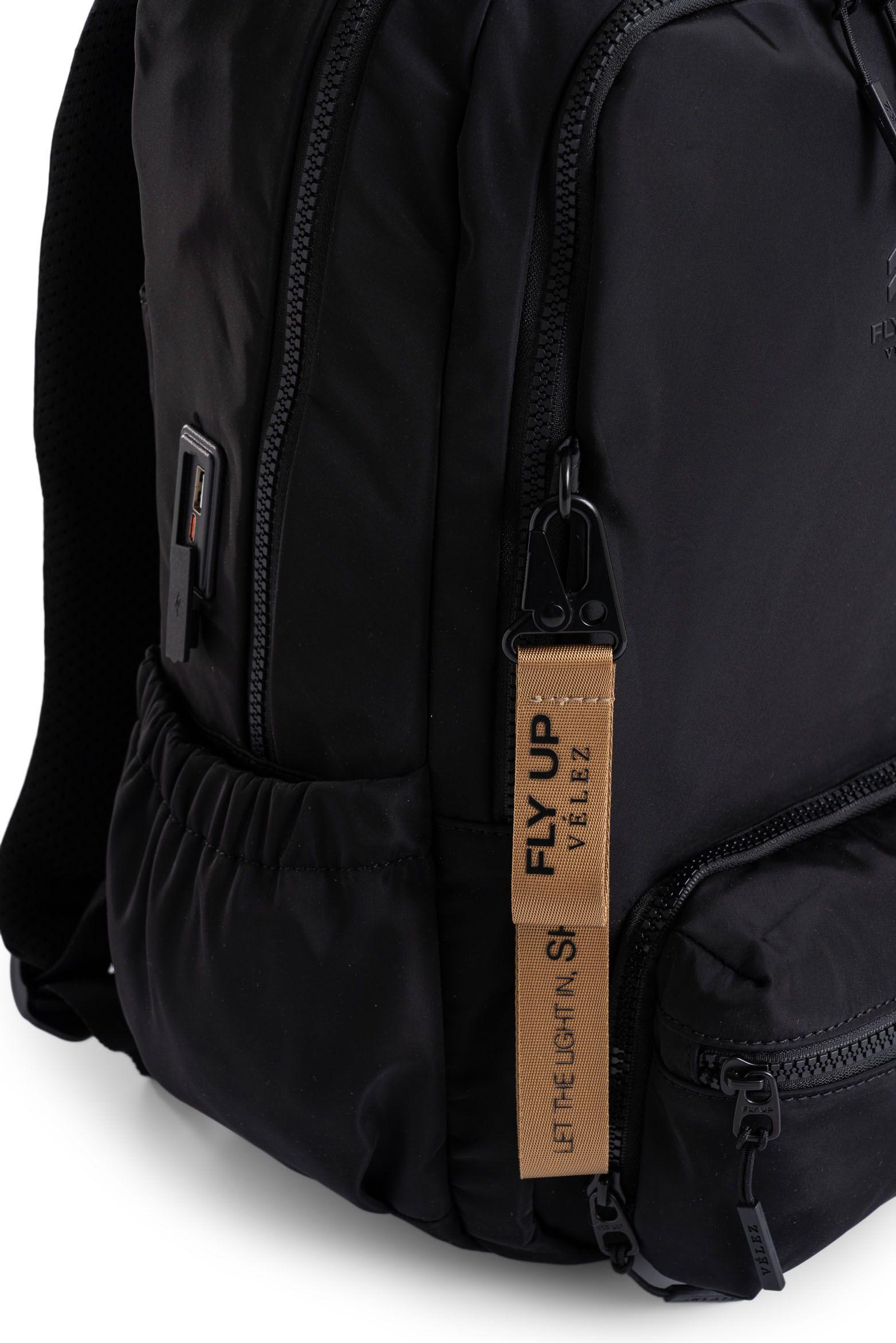 Morral Motion para mujer Fly Up negro-3