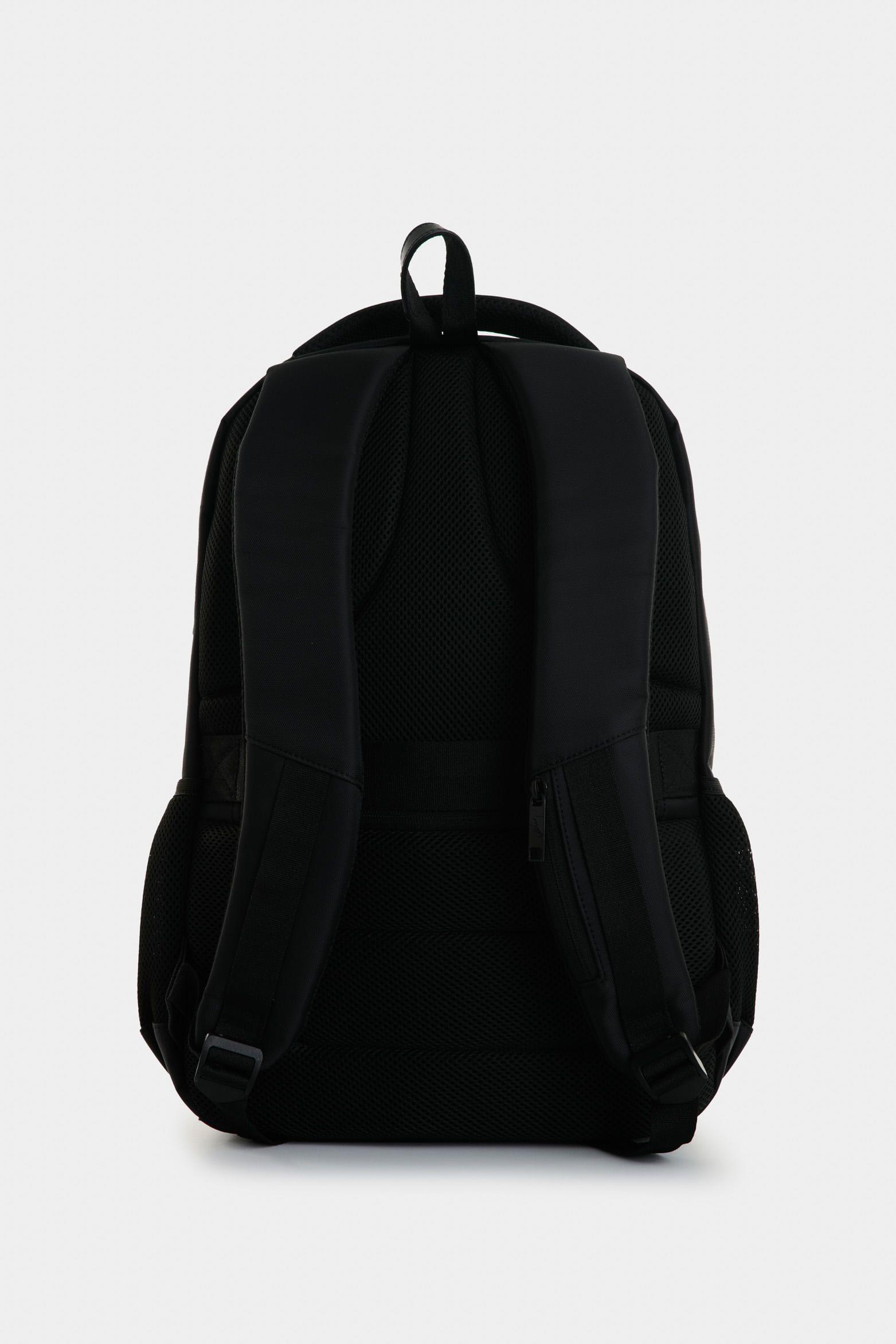 Vélez Morral Avery En Lona Para Hombre Versátil Negro-2