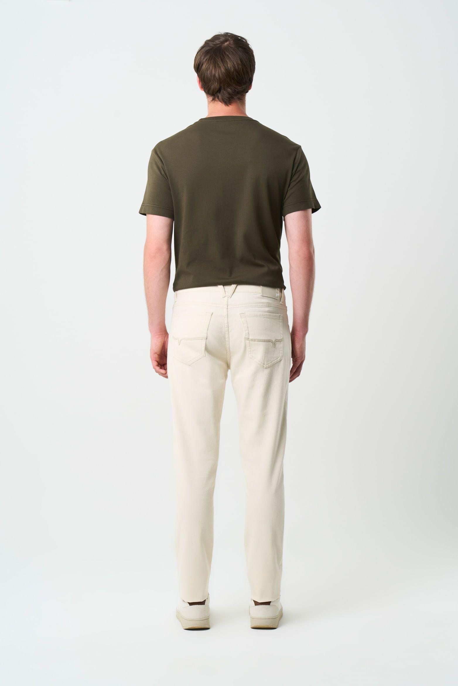 Vélez Jean Bota Recta Encerado  Hombre Astra Crema-2