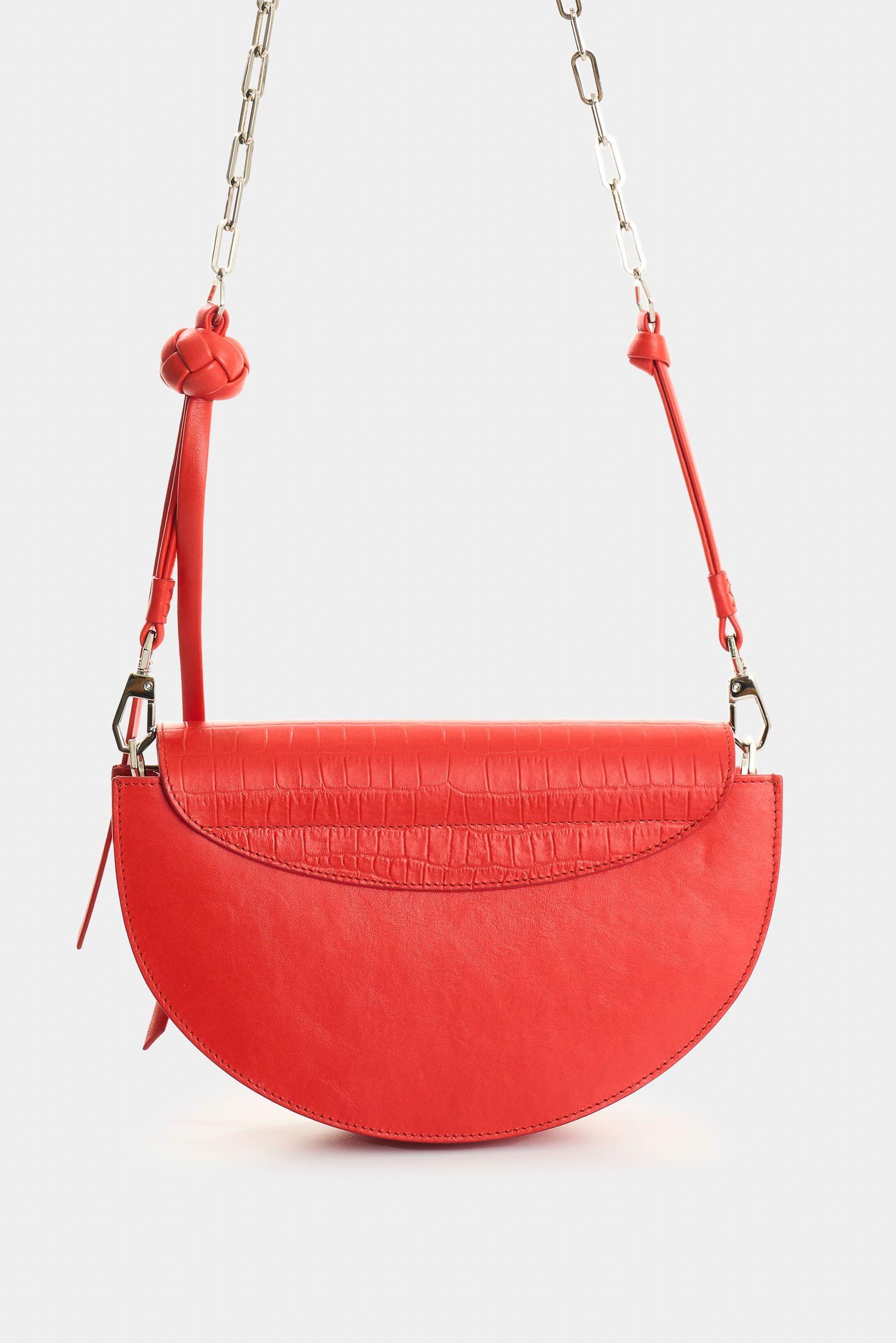 Vélez Bowling De Cuero  Mujer Luna Rojo-2