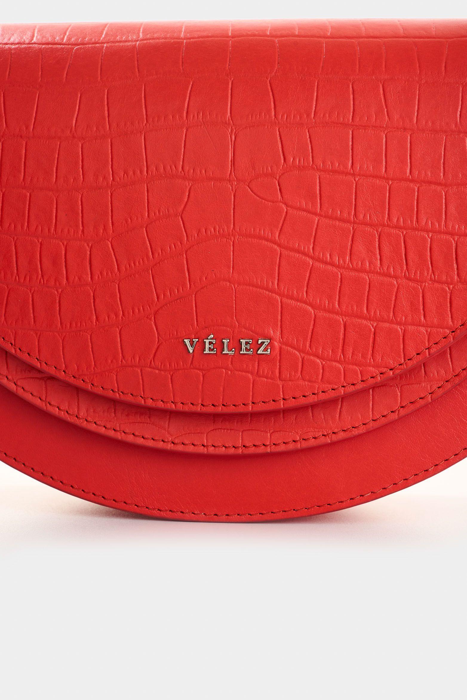 Vélez Bowling De Cuero  Mujer Luna Rojo-3