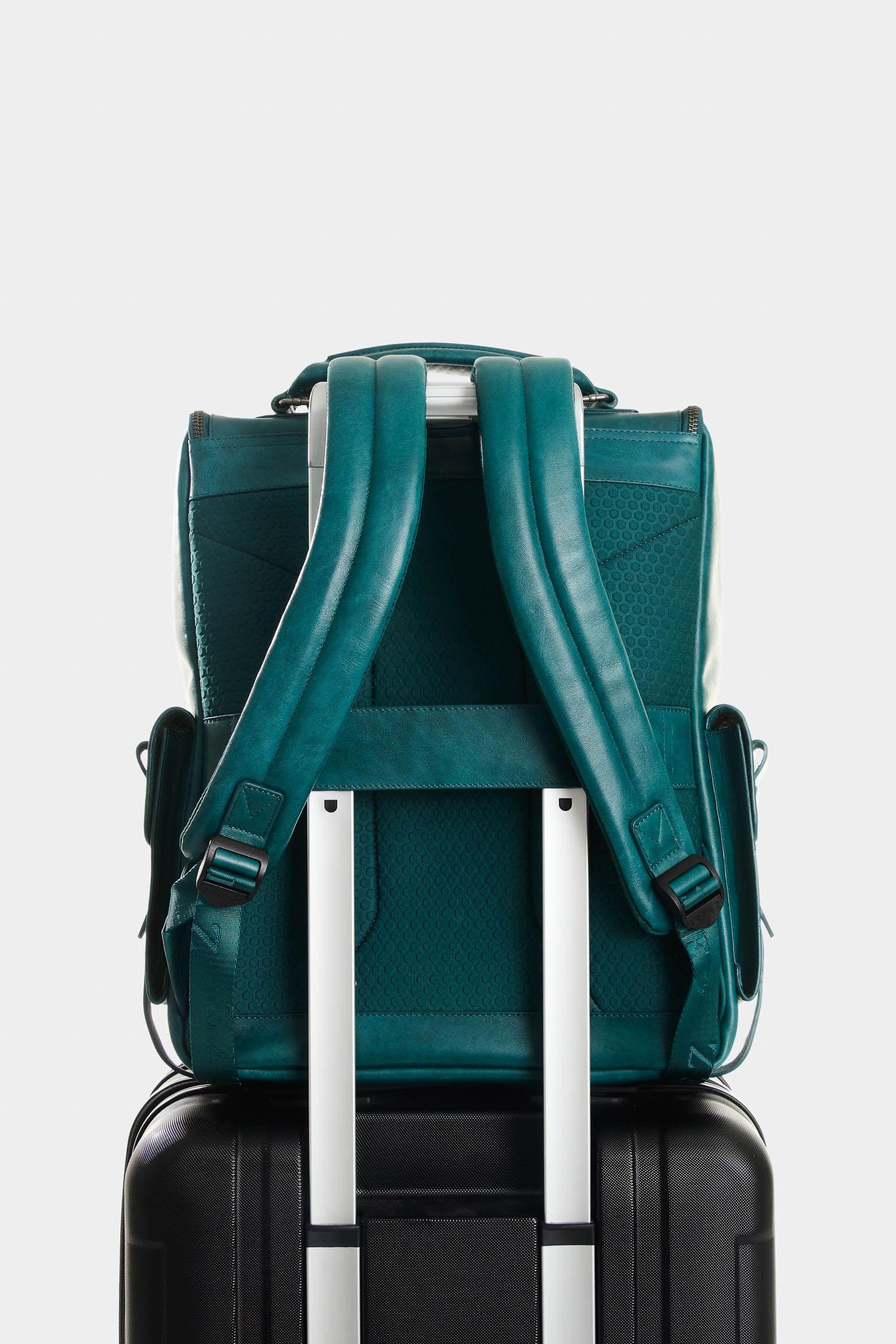 Vélez Morral De Cuero  Hombre New Archaeology Agua Marina-2