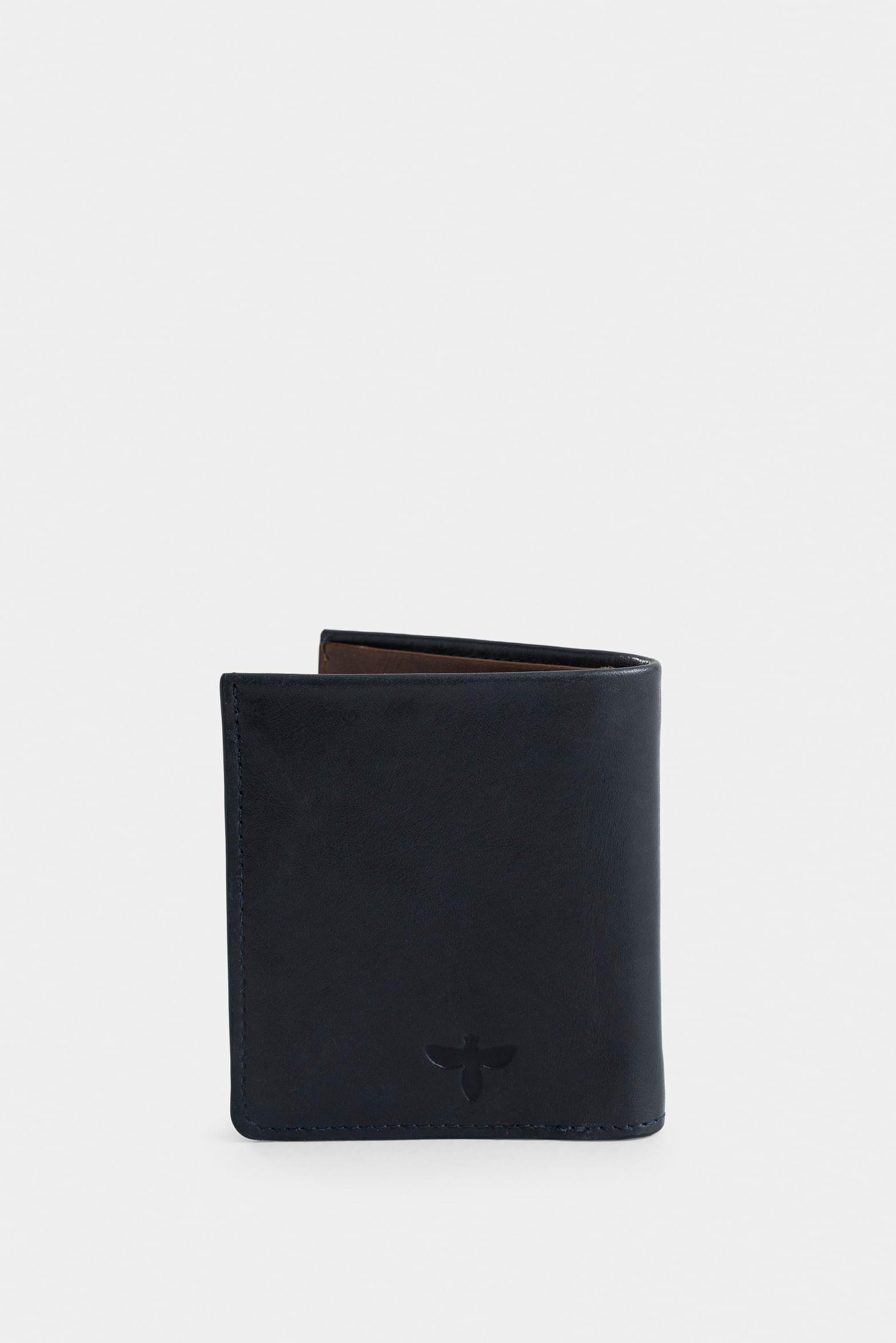 Vélez Billetera Arabia 3.0 Cuero Hombre Azul Oscuro-2