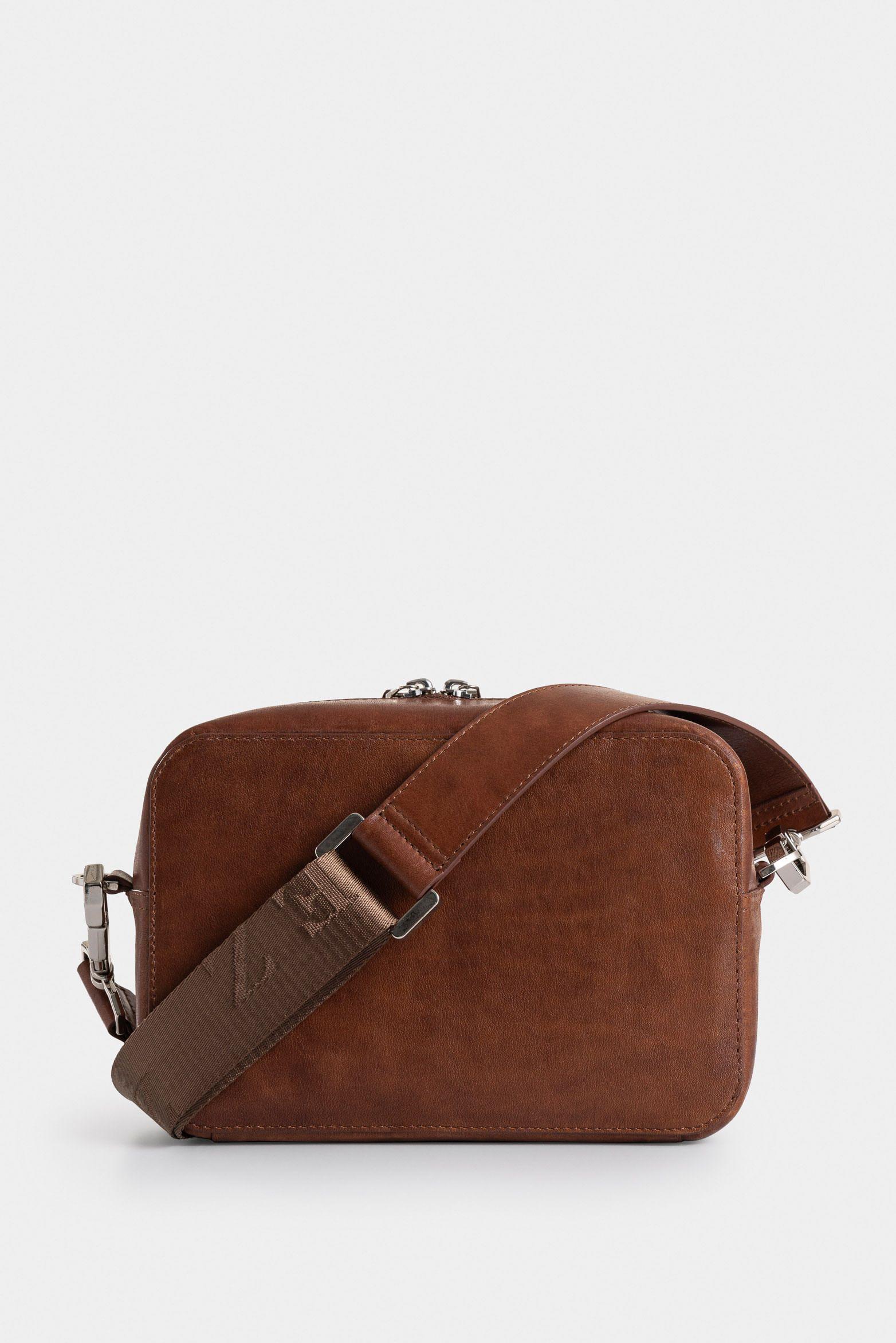 Manos libres Polaris de cuero para hombre silueta cuadrada miel-2